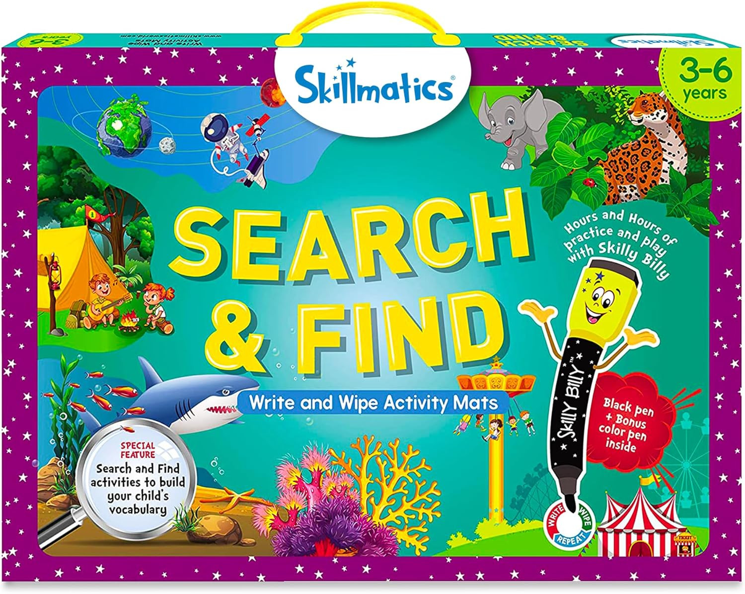 Search and Find Educational Game – Reusable Preschool Learning Activities, Perfe