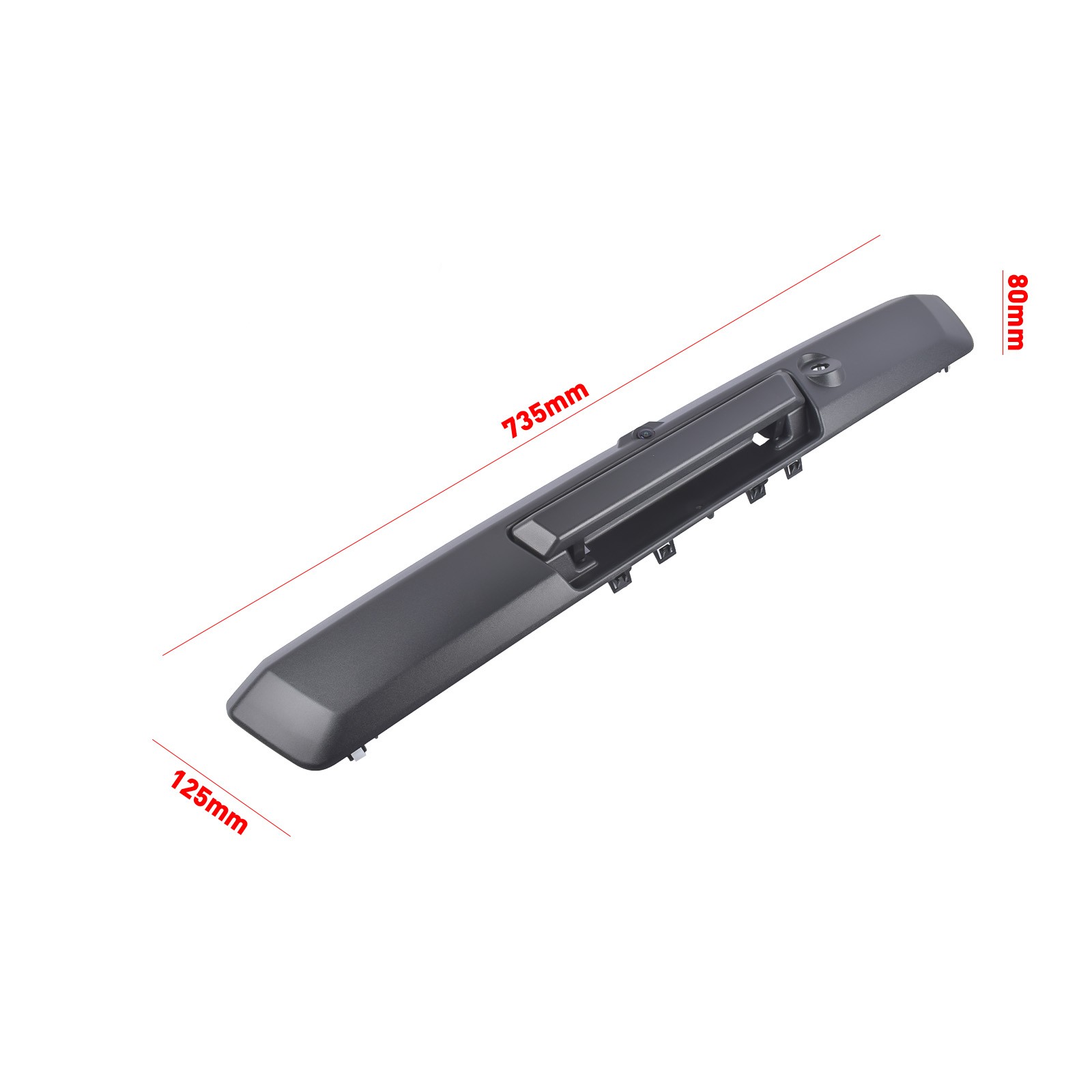 HC3Z9943400NA Rear Tailgate Handle w/ Camera Fit Ford F-250 F-350 6.2L V8 17-20