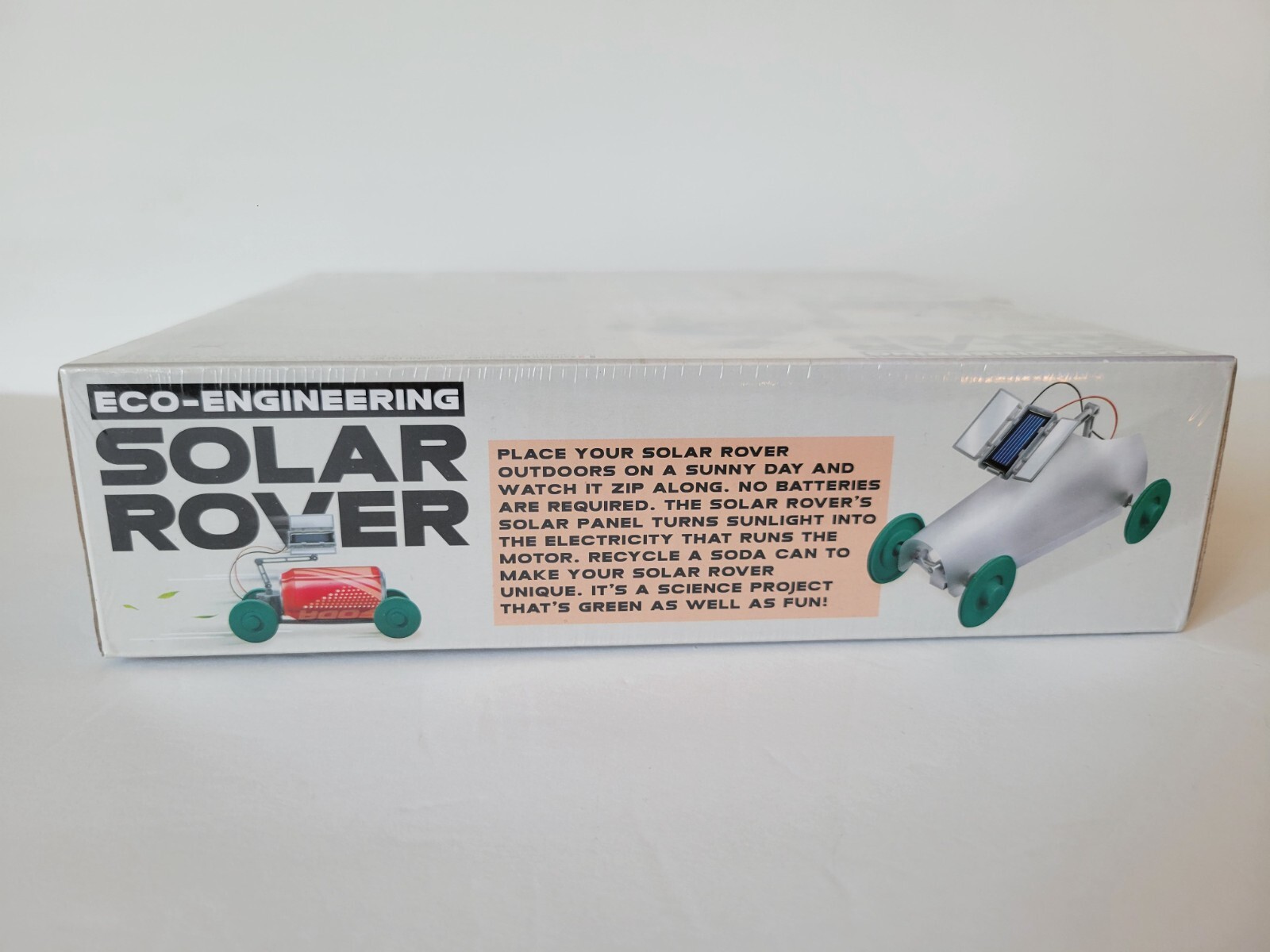 Green Science Solar Rover Experiment Kit For Kids [STEM Kit By 4M DIY Project]