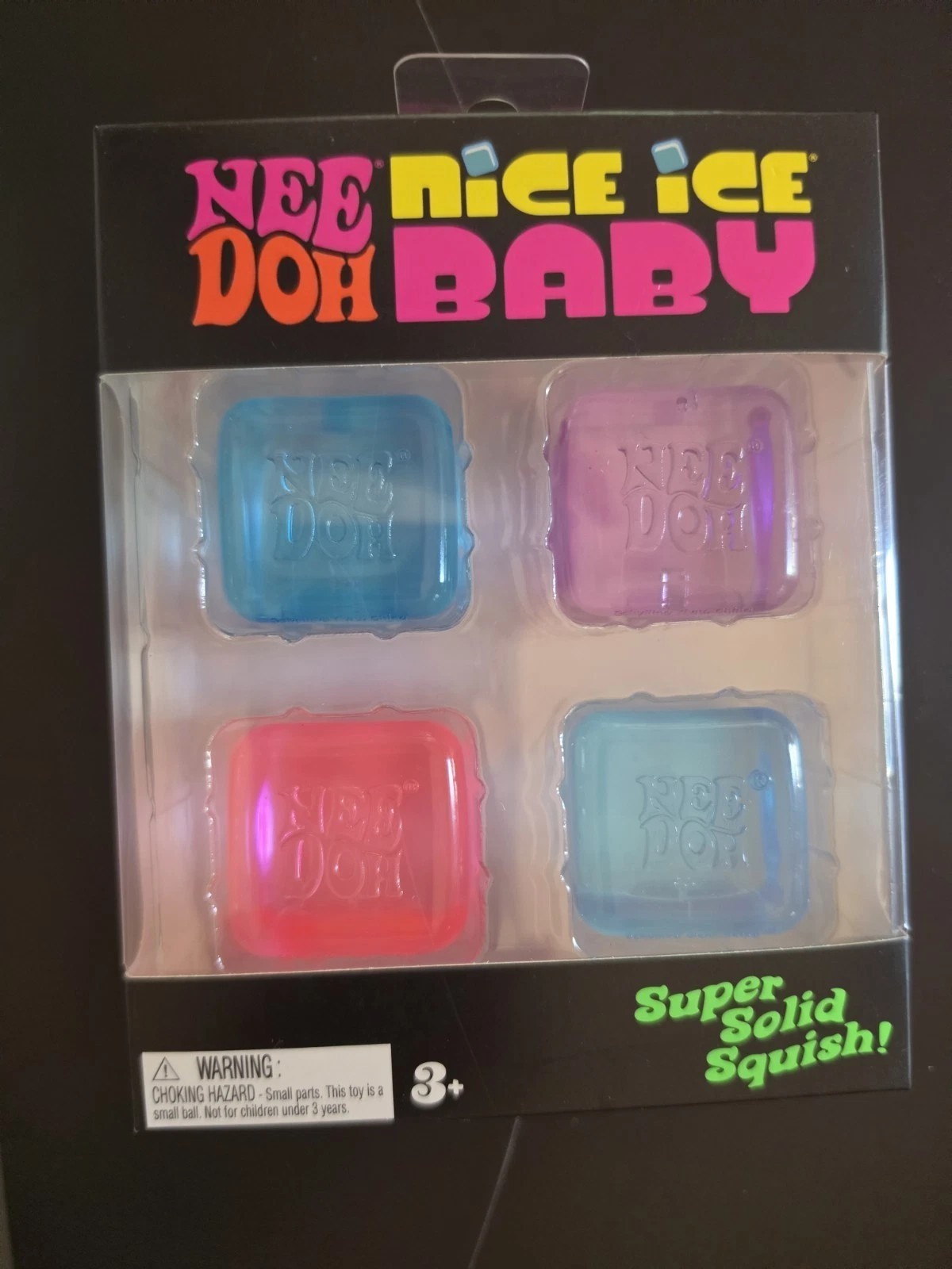 Needoh Nice Ice Baby 4 Pack – Sensory Squishy Fidget Toy, Stress Relief