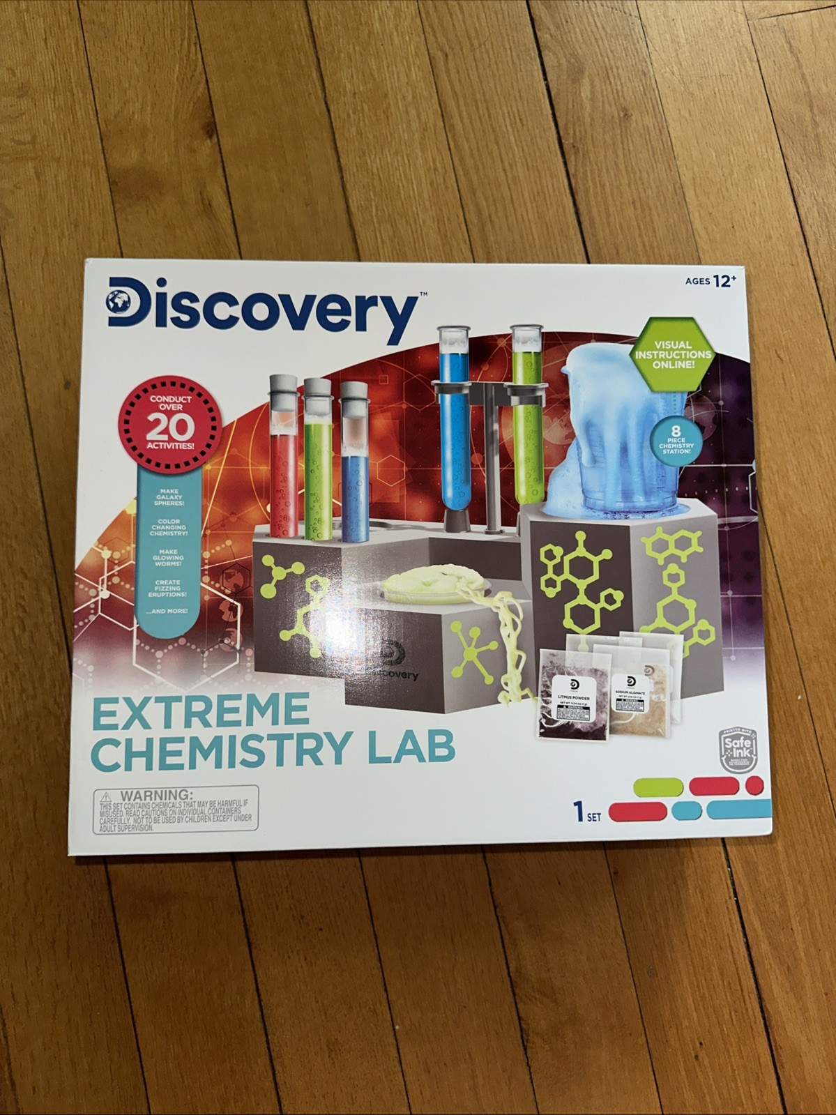 Discovery Extreme Chemistry Lab, Boys and Girls, Child, Teen, Ages 12+