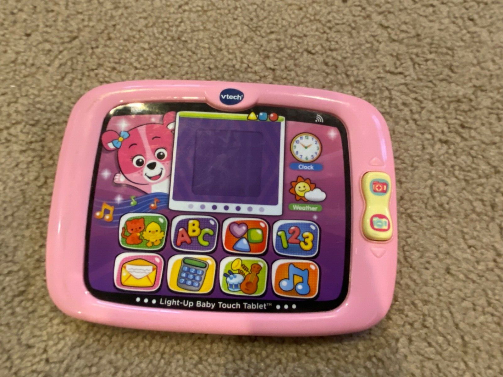 VTech Light-Up Baby Touch Tablet Educational Learning Lightweight 8″ x 6″ Toy