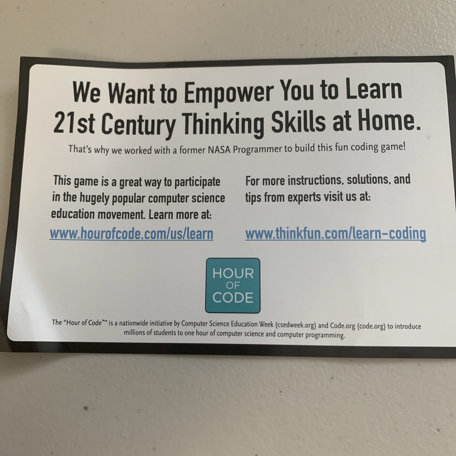 CODE PROGRAMMING GAME SERIES ON THE BRINK Learn Core Coding Concepts & Skills