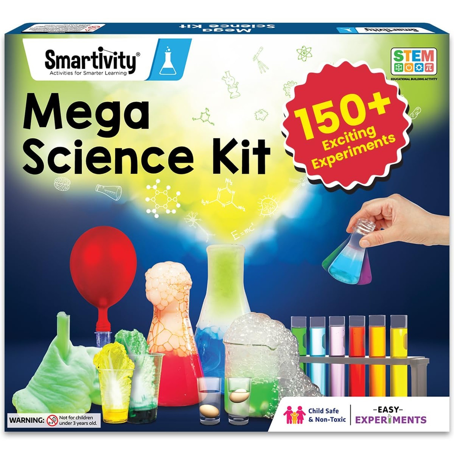 Smartivity Legendary Mega 150 Science Experiment Kit for Kids, Smart Birthday…