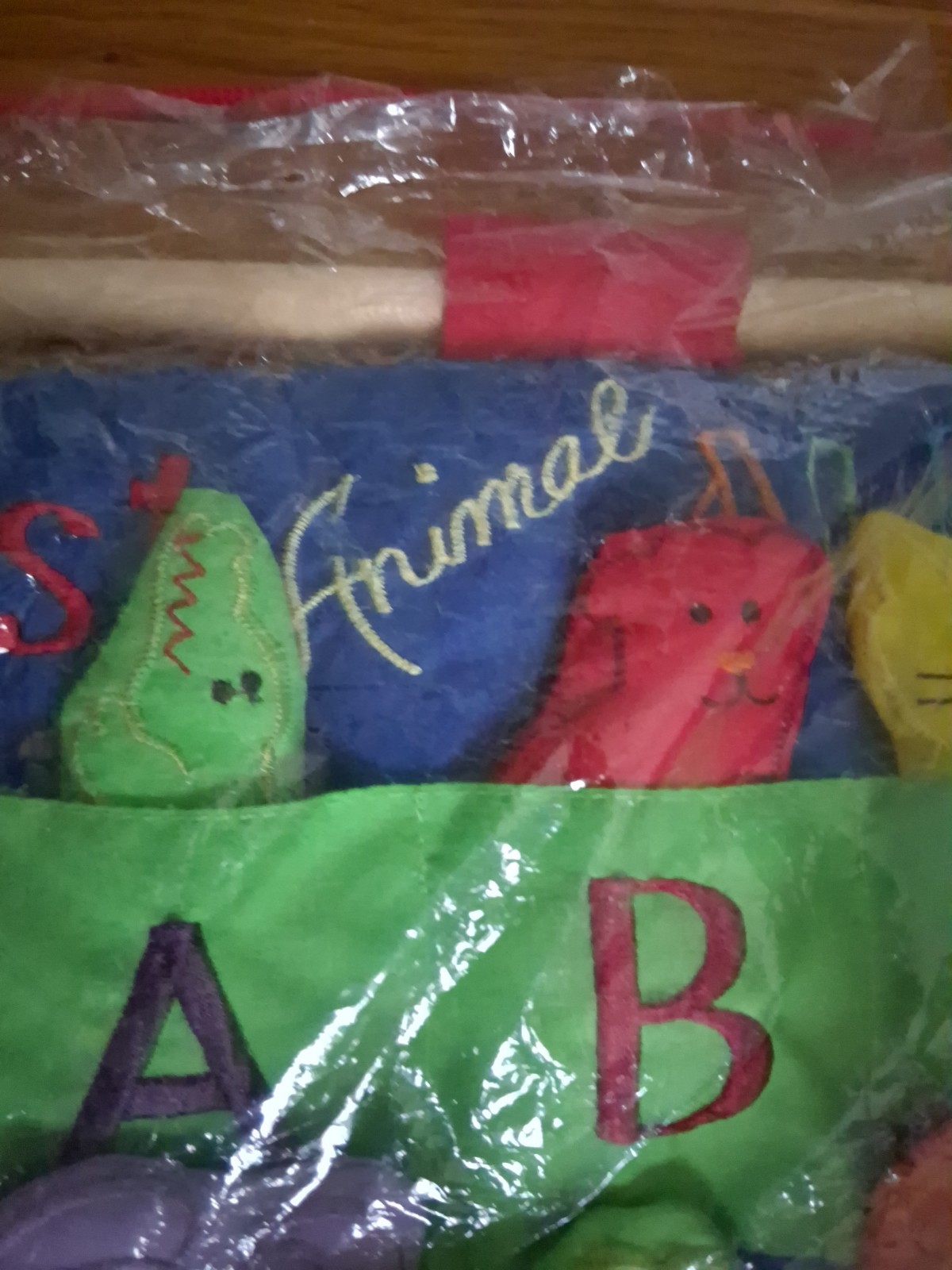 My First Animal Alphabet Interactive Educational School Toy Wall Hanging Alma’s