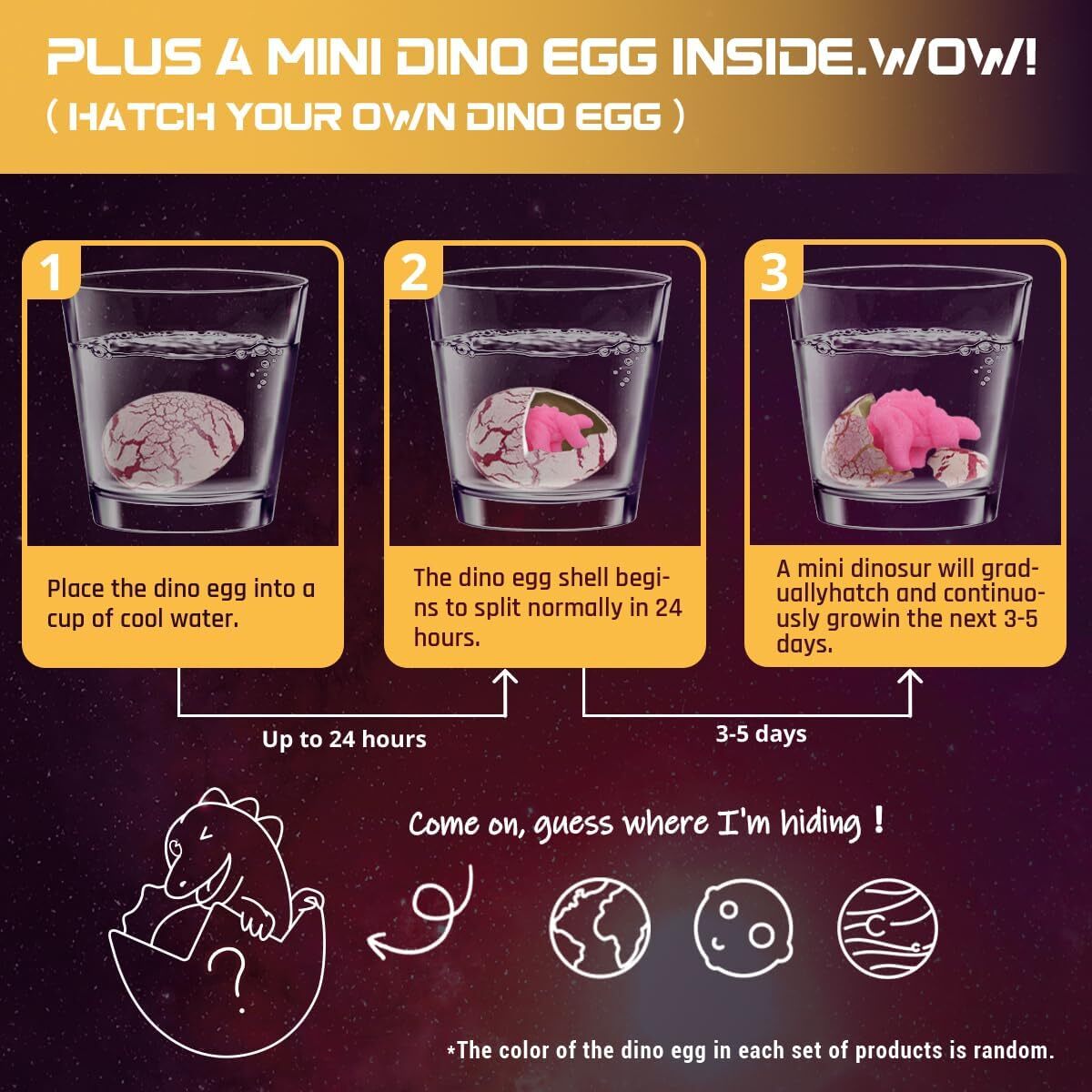 3-in-1 Gemstone Dig Kit – Excavating Set Dig Up 15 Real Rocks Minerals Crystals