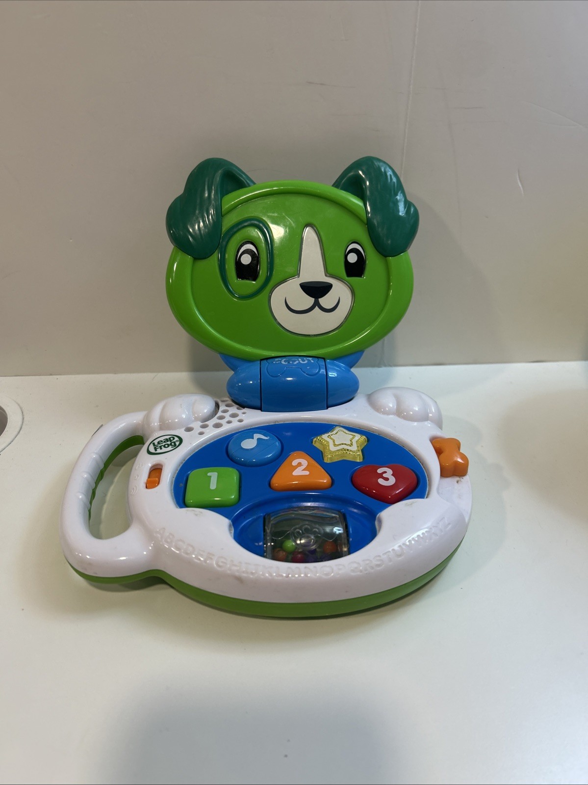 LeapFrog 2 in 1 My Talking Musical Learning LapPup Toddler Laptop Scout Works