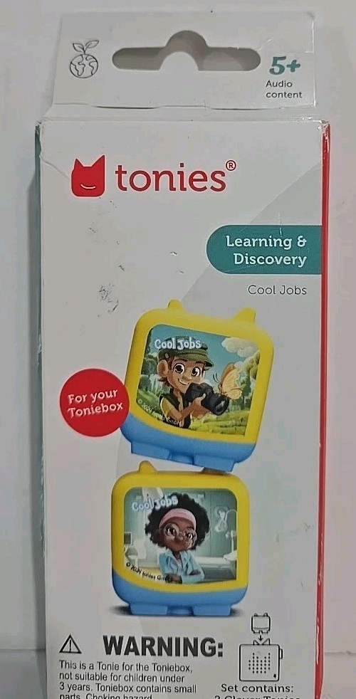 New Tonies Learning And Discovery Cool Jobs Set For Toniebox