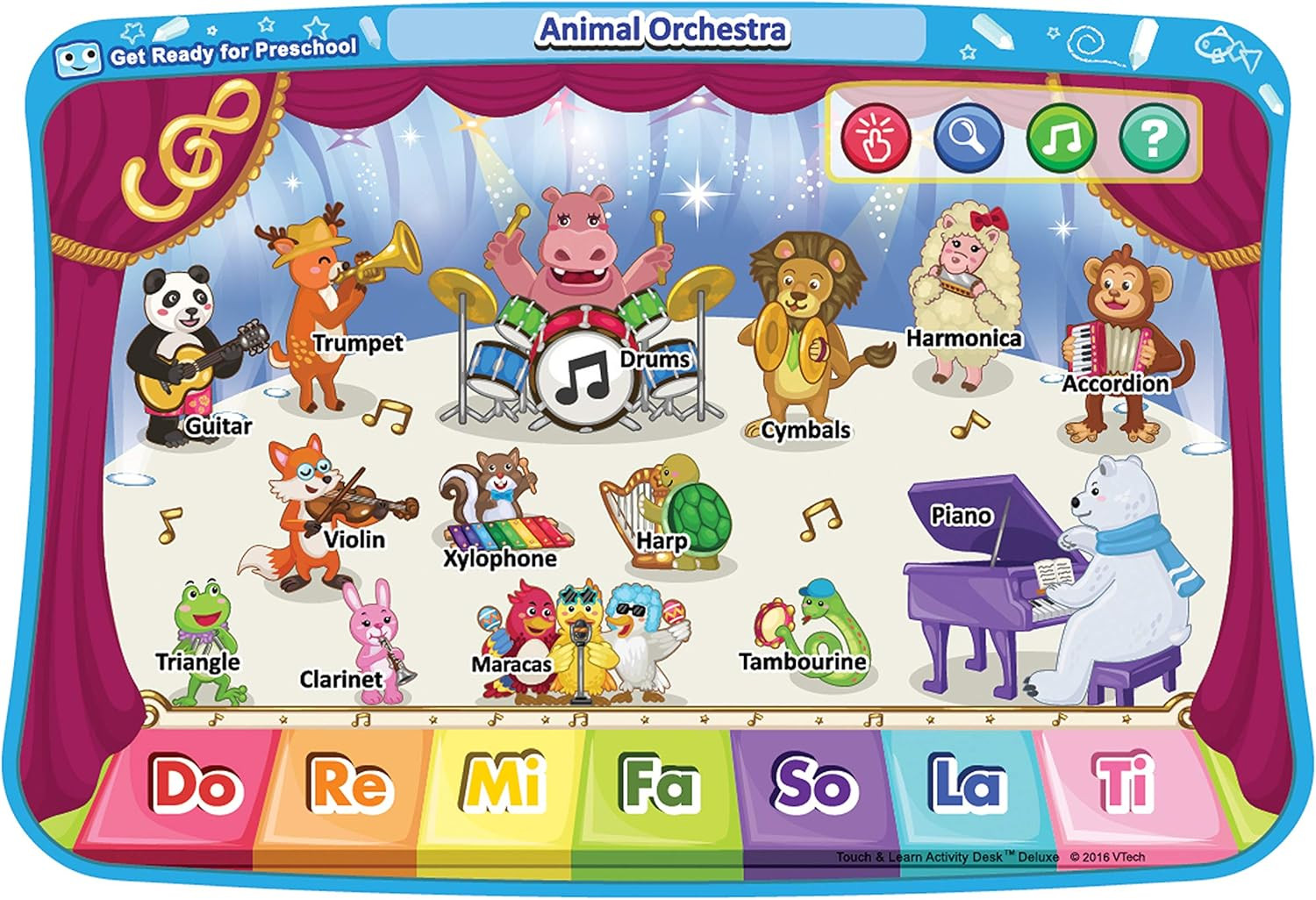 Vtech Touch and Learn Activity Desk Deluxe Expansion Pack – Get Ready for Presch