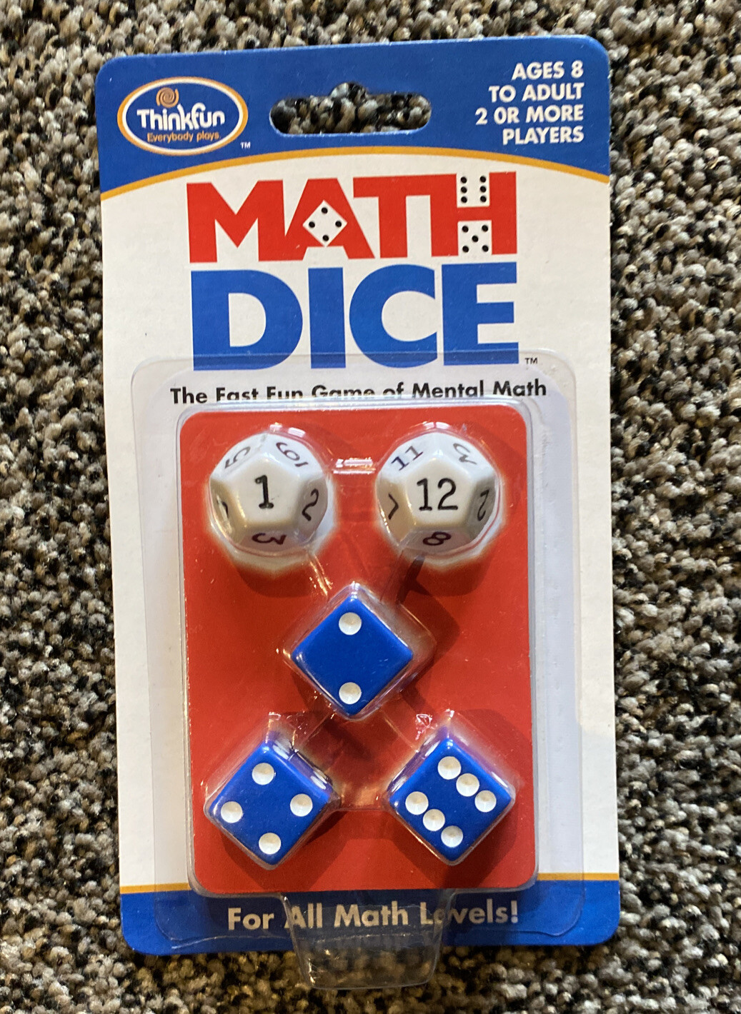 Math Dice – Think Fun, new