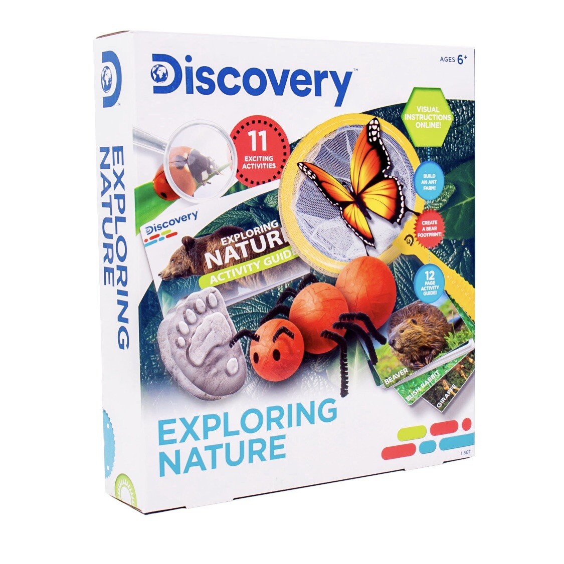 Discovery! Exploring Nature, STEM Kit for Kids Age 6 and Up, Nature Experiments.