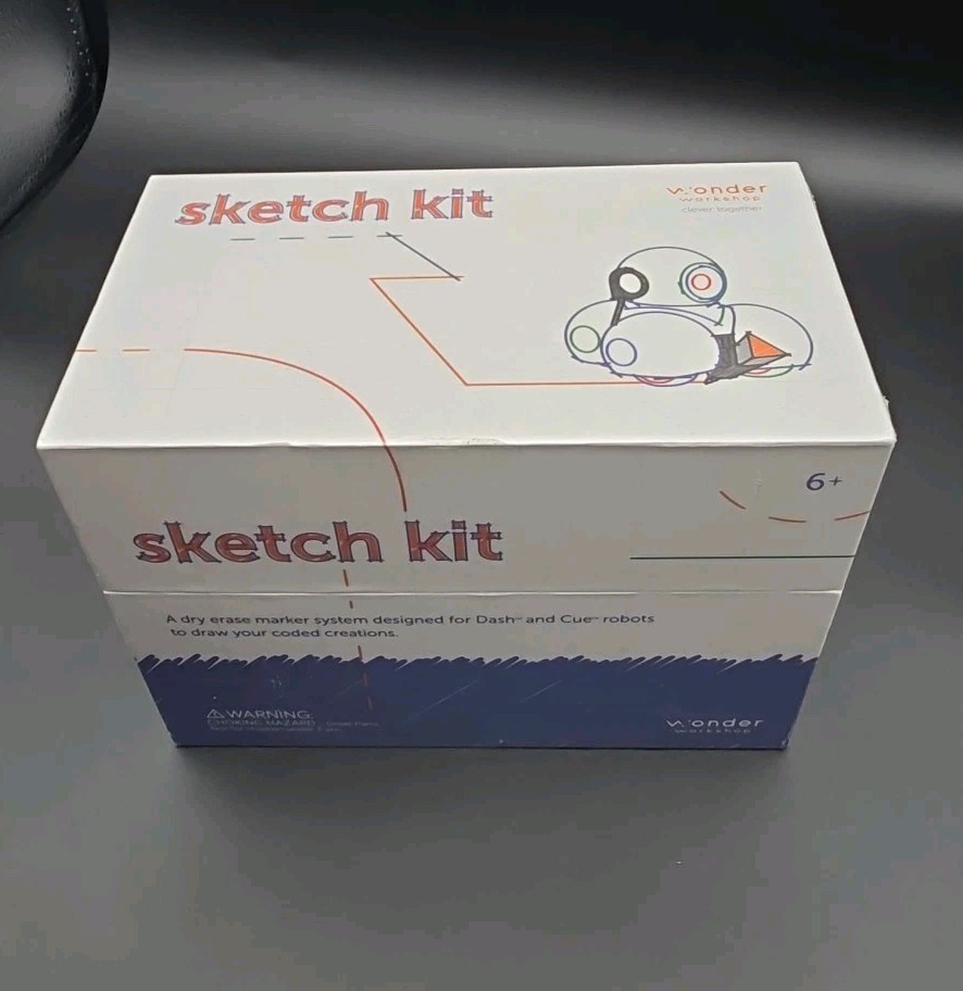 NEW Sketch Kit System for Dash & Cue Smart Robot STEM Coding Toy Wonder Workshop