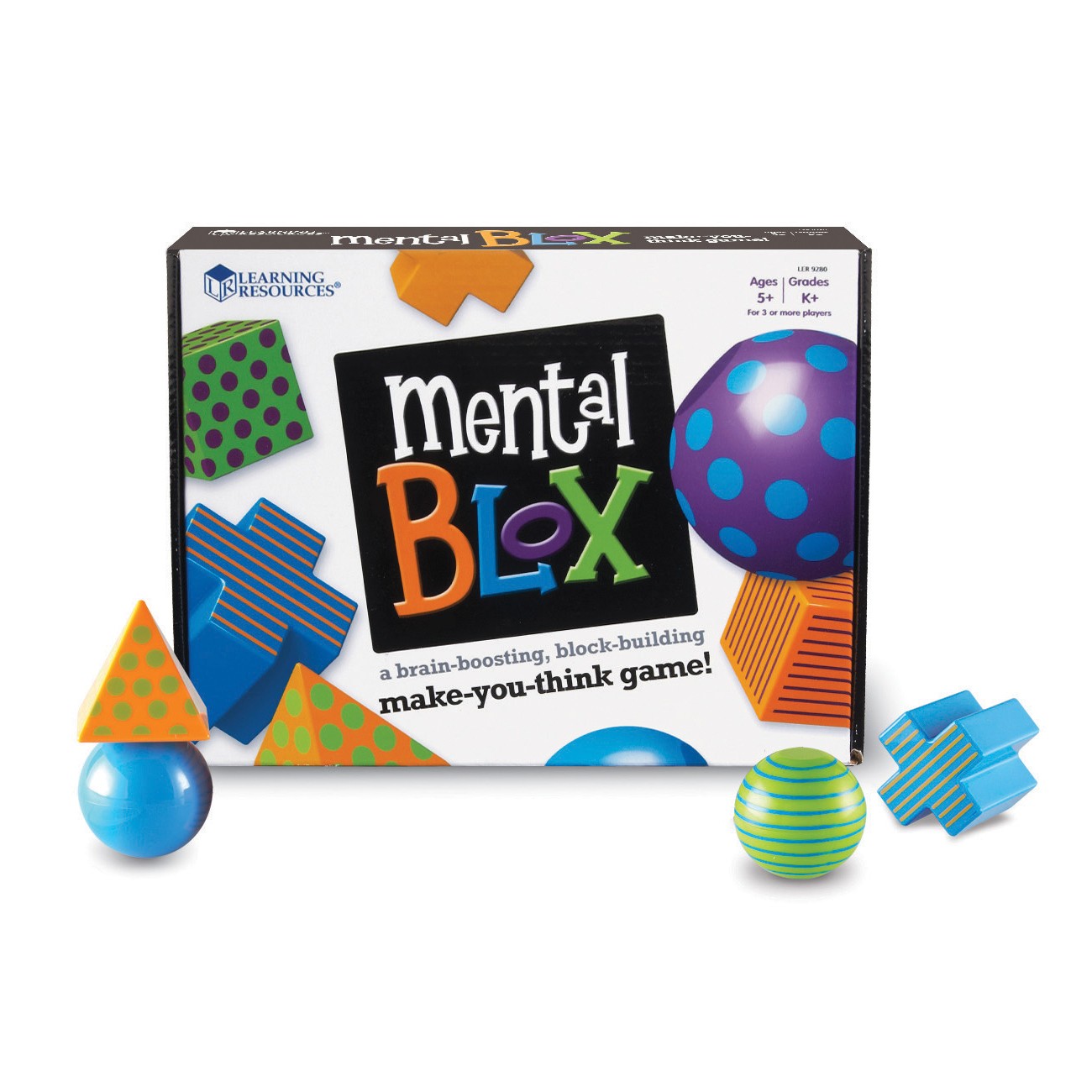 New – Learning Resources Mental Blox Critical Thinking Game – Ages 5+