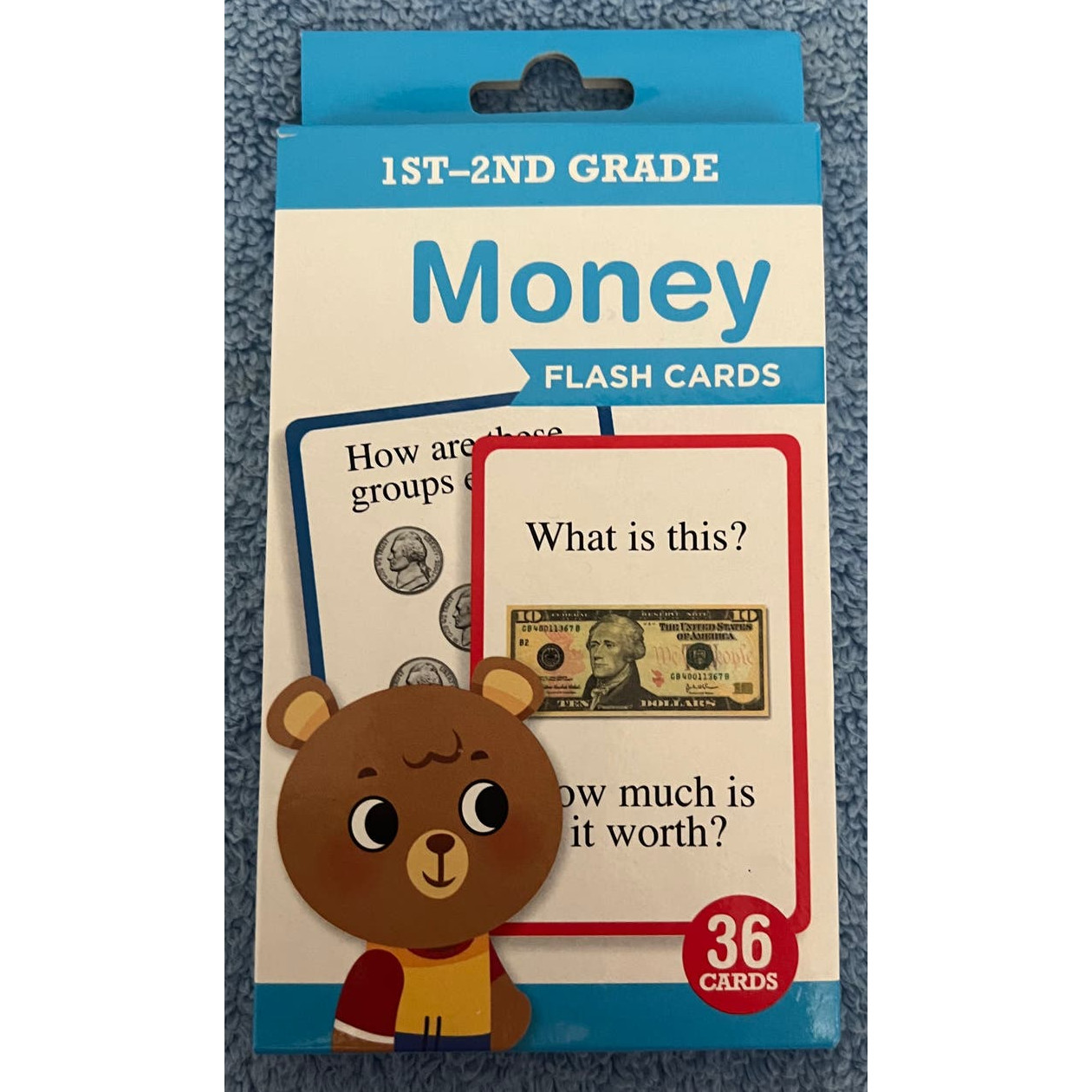 Flash Cards for Counting Money Grades 1st-2nd NIB