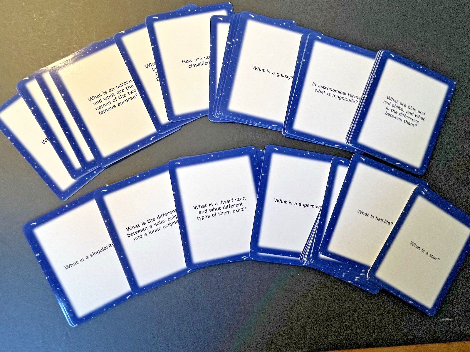 Astronomy Quiz Deck, Scientific American Knowledge Cards, 48 cards, 2003