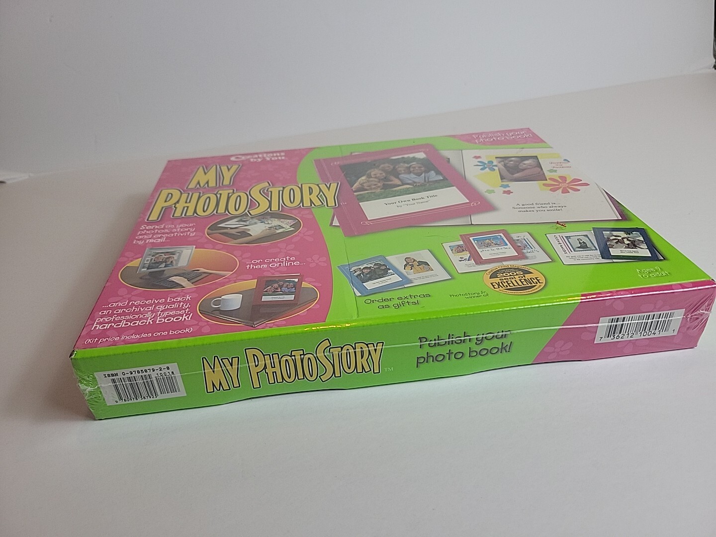 Kids Publish Your Own Photo Book New 7″ x 9″ Pro Hardcover Kit Box U