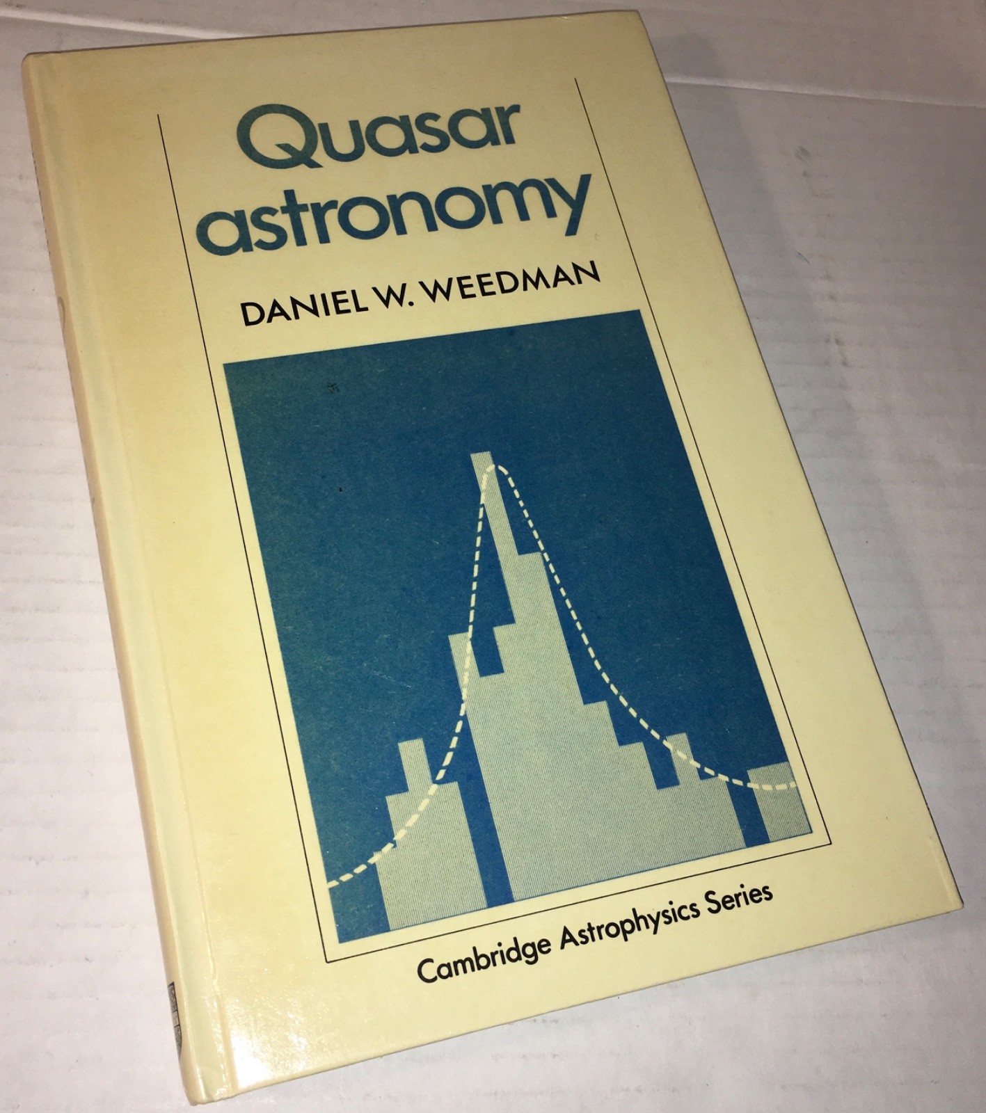1986 QUASAR ASTRONOMY DANIEL WEEDMAN CAMBRIDGE ASTROPHYSICS SERIES HC BOOK SPACE