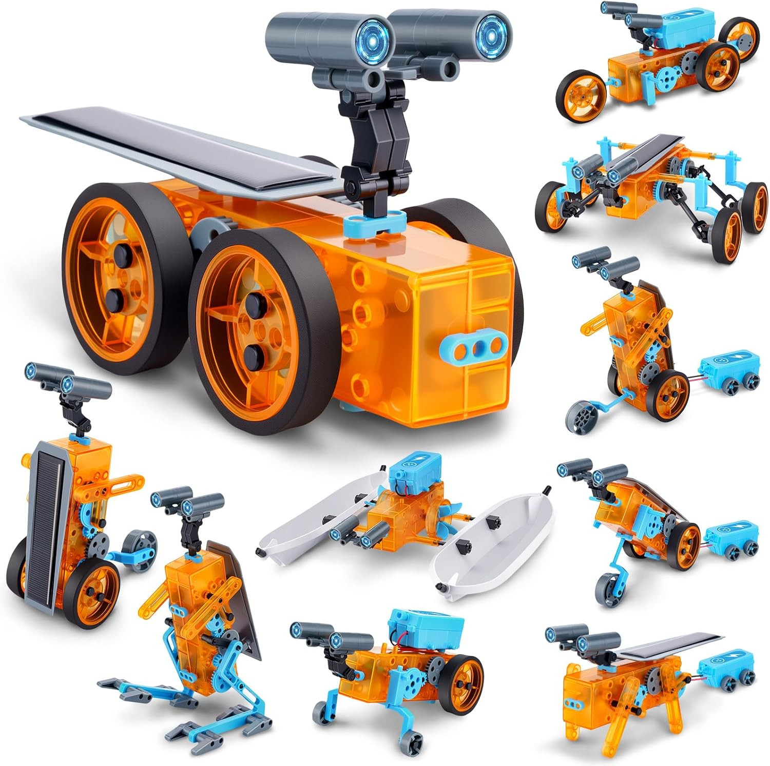 25-In-1 Solar Robot Kit Toys for Boys – Educational Tech Stem Science Experiment