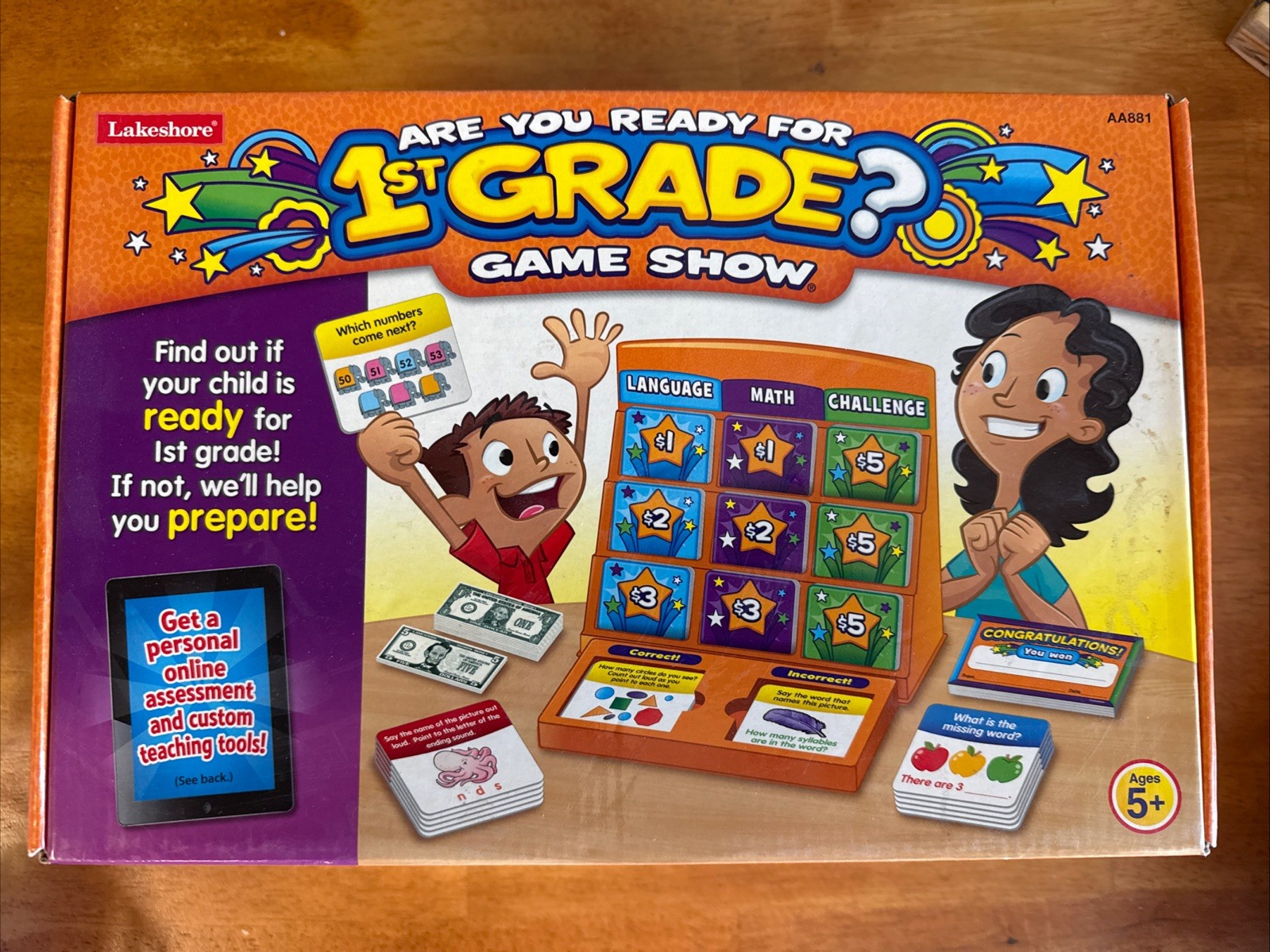 Lakeshore Learning Are You Ready for First 1st Grade Game Show Homeschool Fun