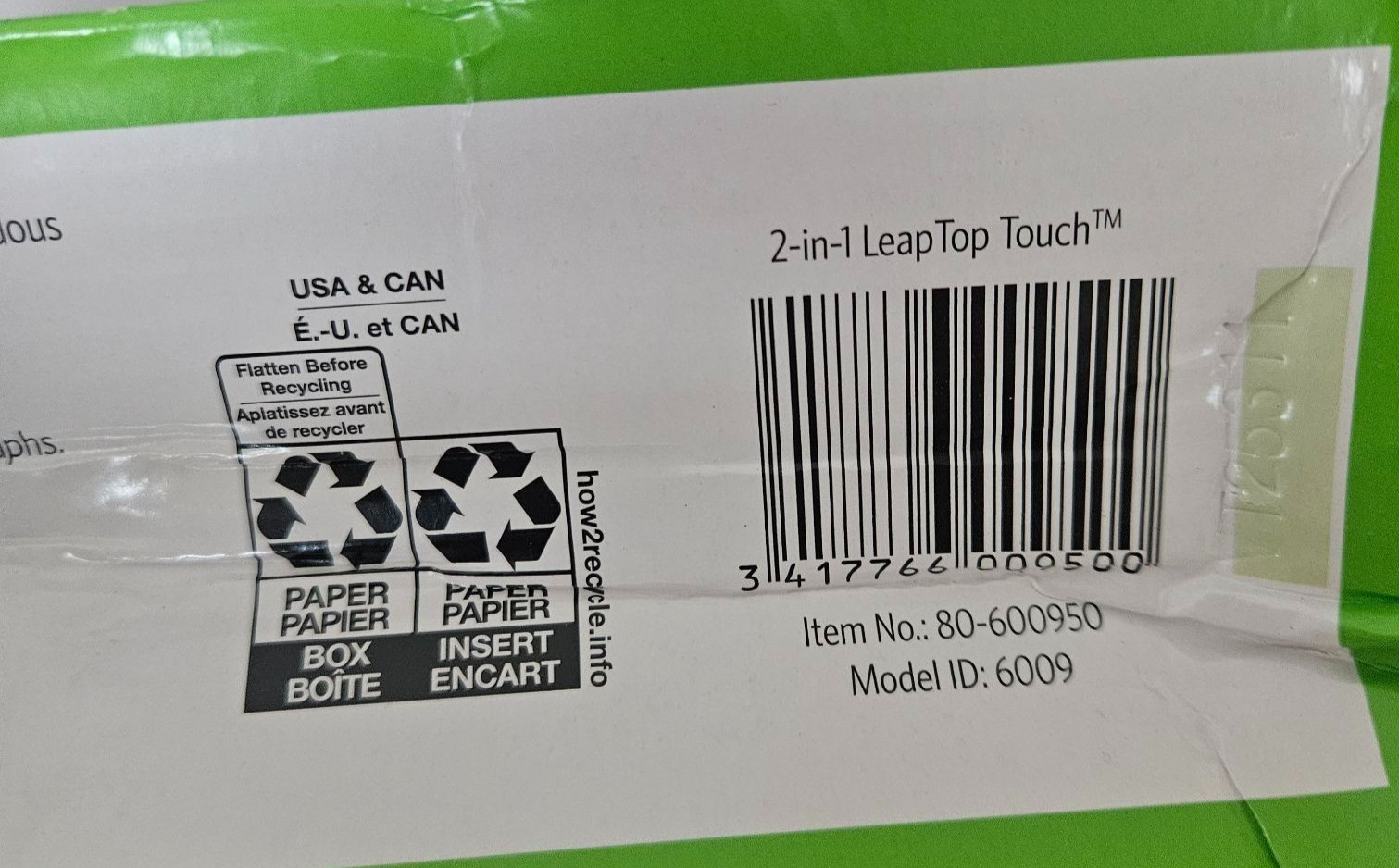 LeapFrog 2-in-1 LeapTop Touch – Pink