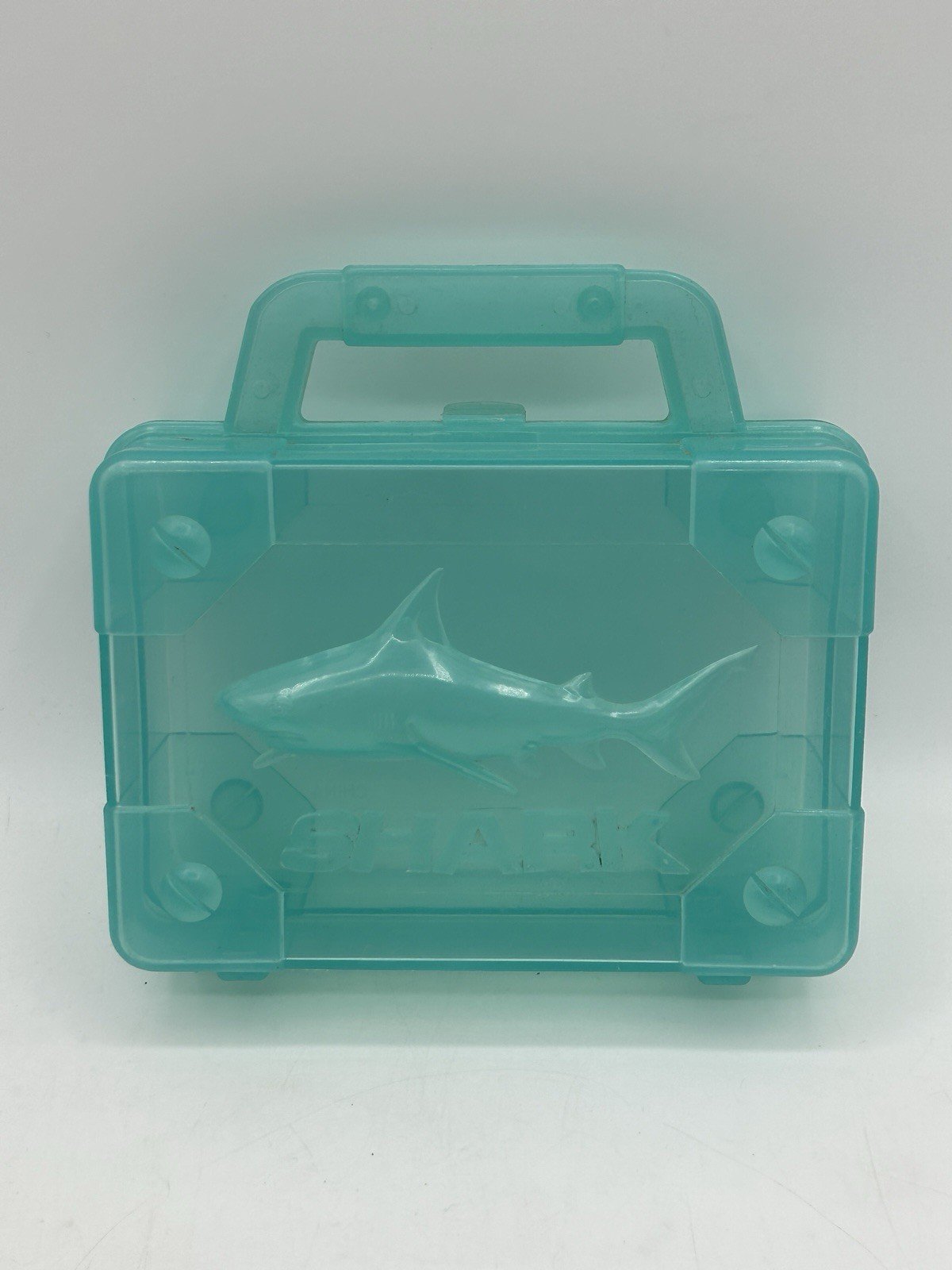 K&M International Shark Toy Lot of 18 PVC Figurines ~3” Marine w/ Carrying Case