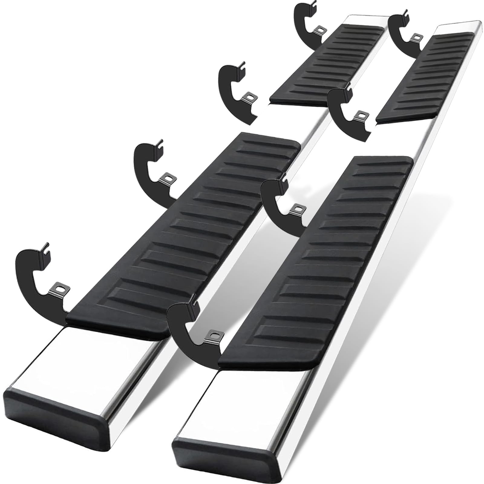 19-26 Chevy Silverado GMC Sierra 1500 2500 3500 Crew Cab 6″ Running Boards Steps