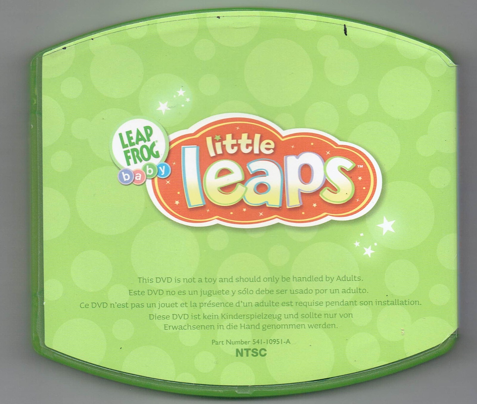 Leapfrog Baby little leaps Play and Move Disc Game Rare Educational