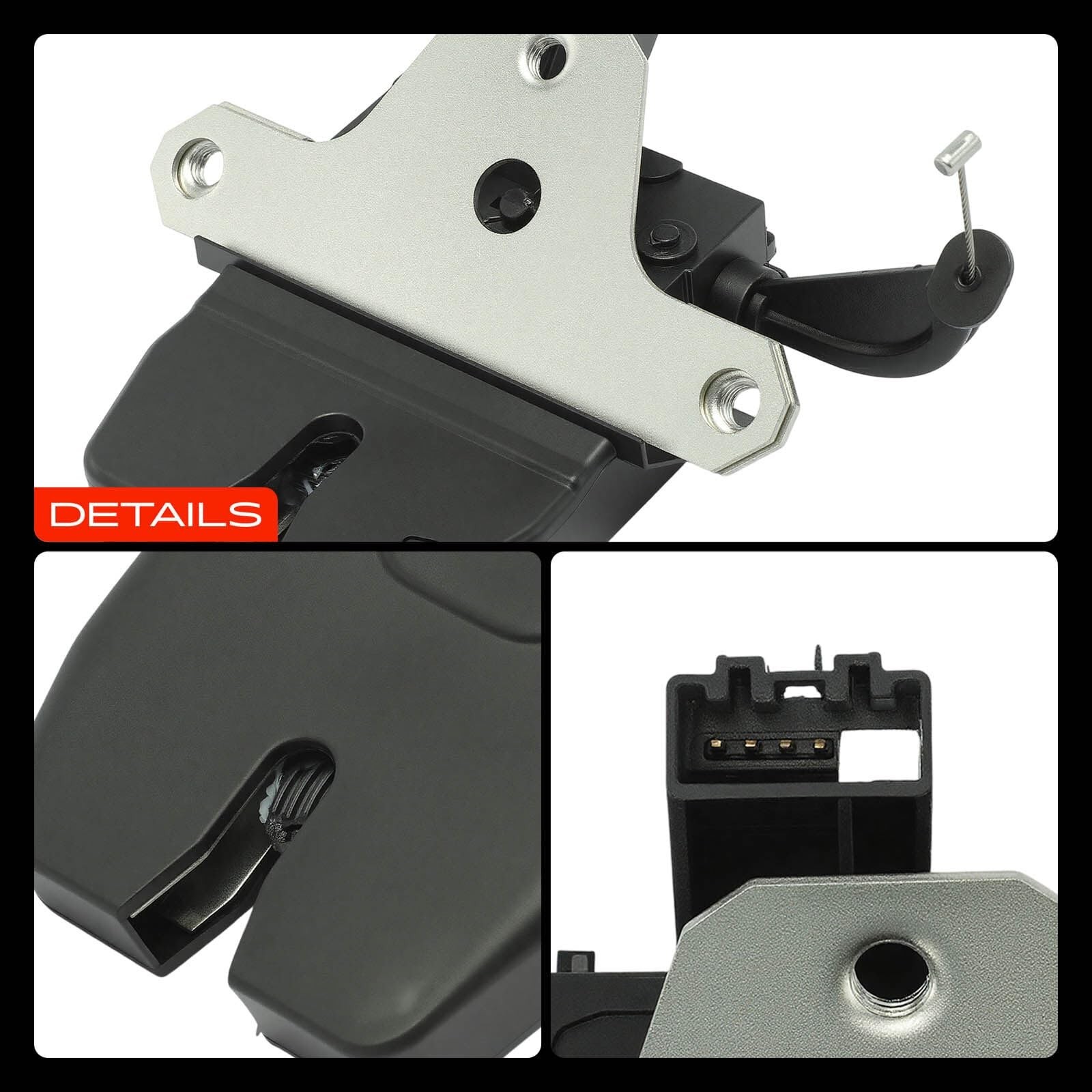 A-Premium Trunk Latch Compatible with Ford Focus 2012-2018 Sedan 4-Door only,…
