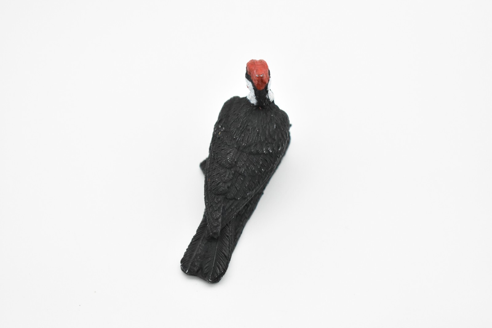 Woodpecker, Pileated, Realistic Plastic Model, Hand Painted Toy 2 1/2″