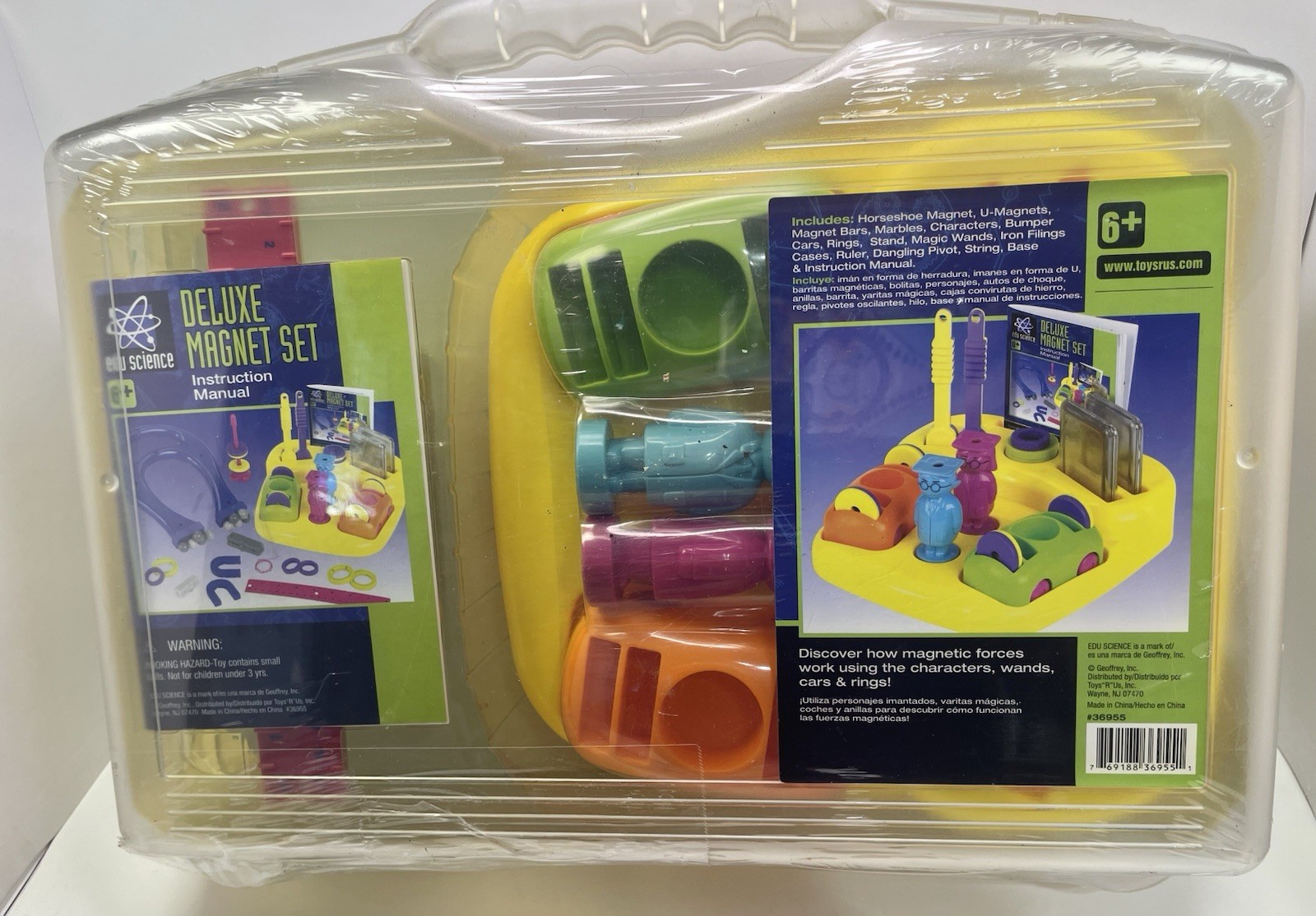 Deluxe Magnet Set Edu-Science Factory Sealed Case 6+
