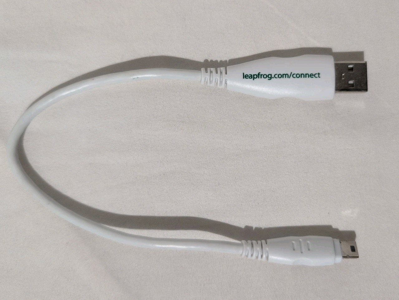 Original Leap Frog USB Cable Charging Connect Sync Data White Cord 11″