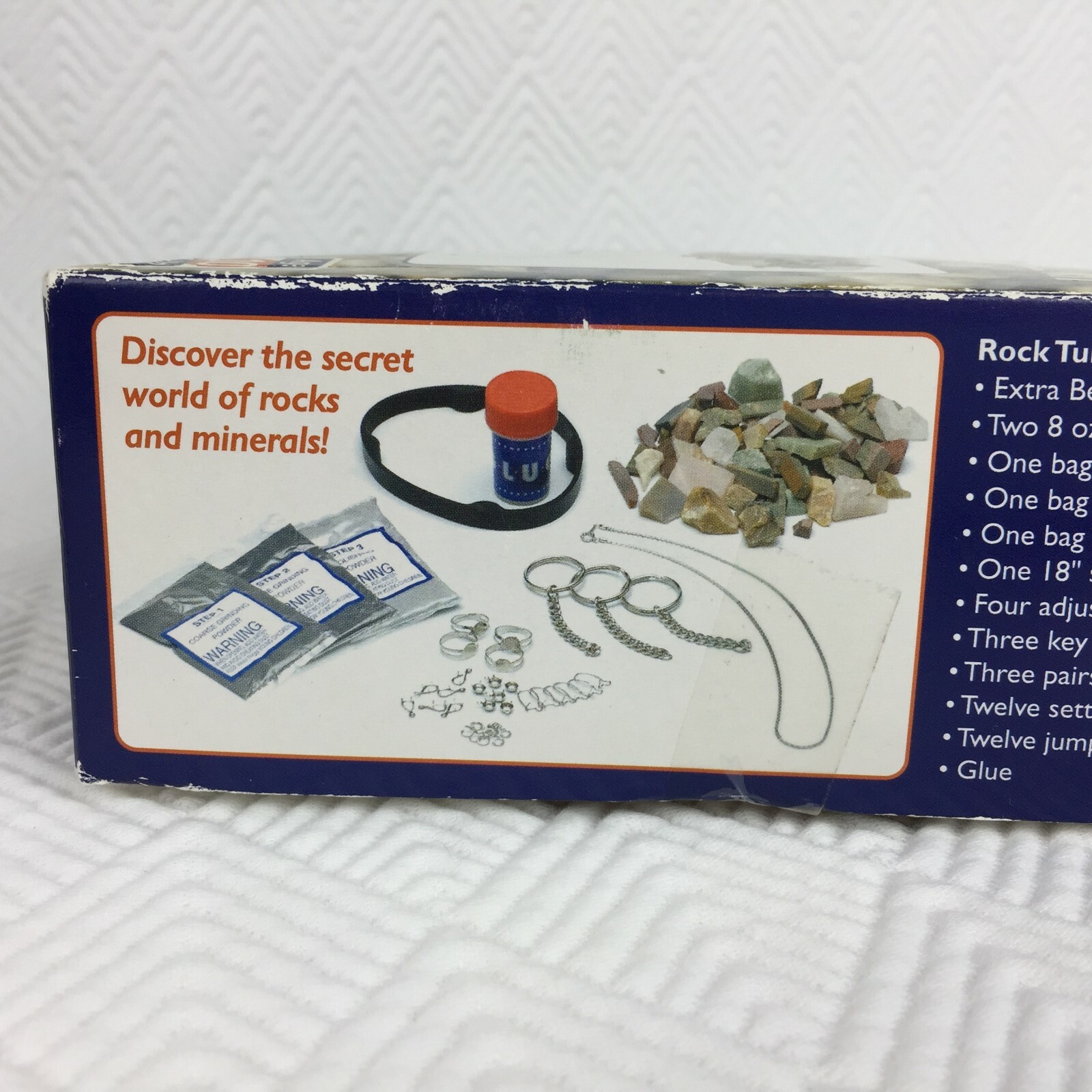 Discovery Planet Rock Tumbler Refill Kit Polished Rocks #36925 Ages 10+ New