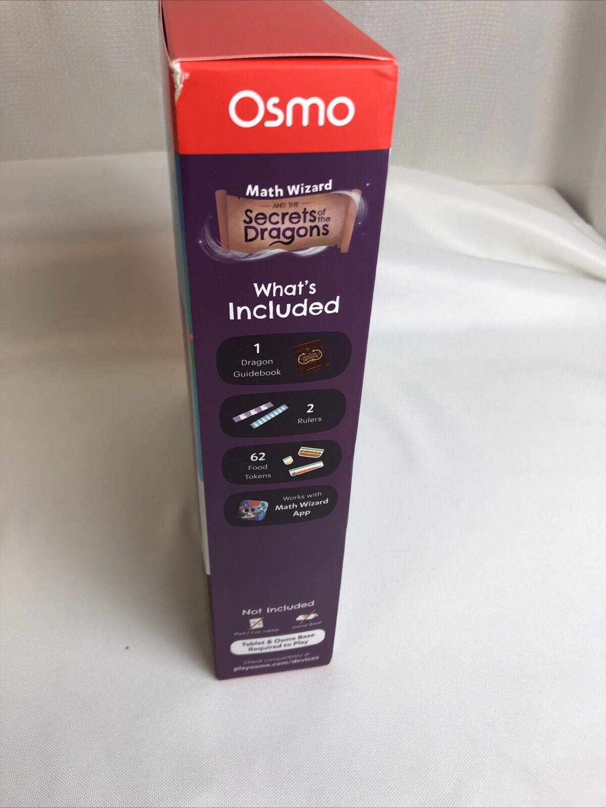 Osmo Math Series Wizard & the Secrets of the Dragons Ages 6-8 Yrs Grade 1-2 NEW