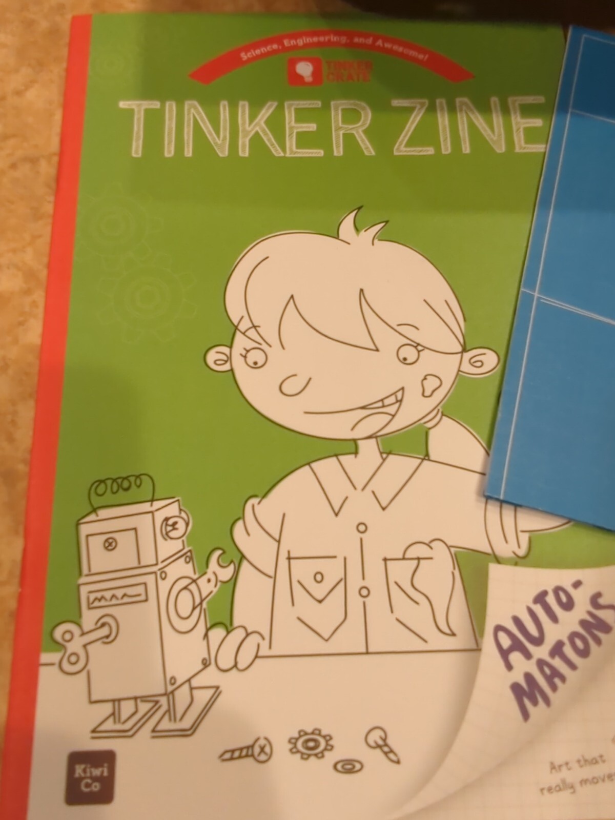KiwiCo Tinker Crate – WOODEN AUTOMATION New in box