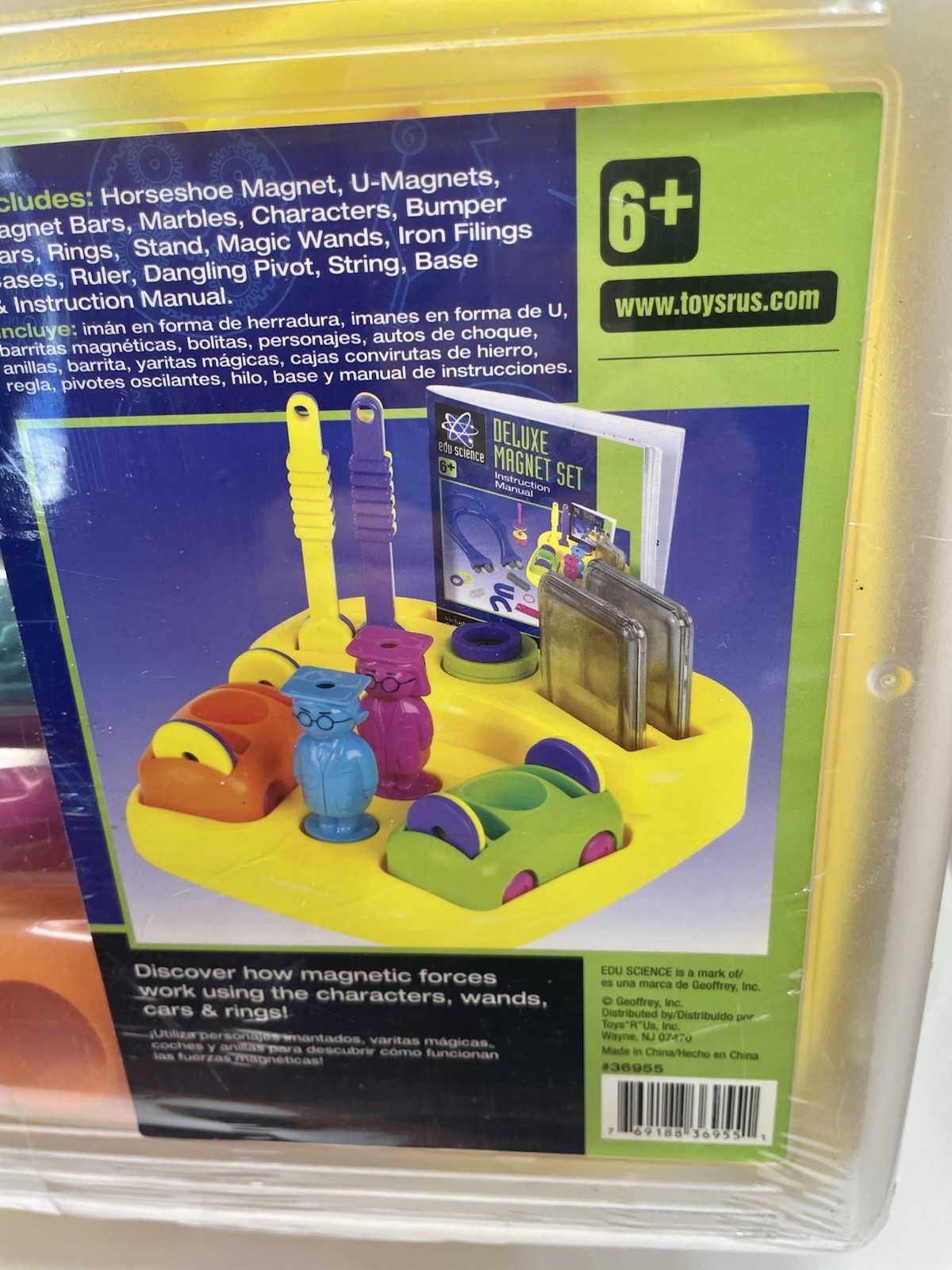 Deluxe Magnet Set Edu-Science Factory Sealed Case 6+
