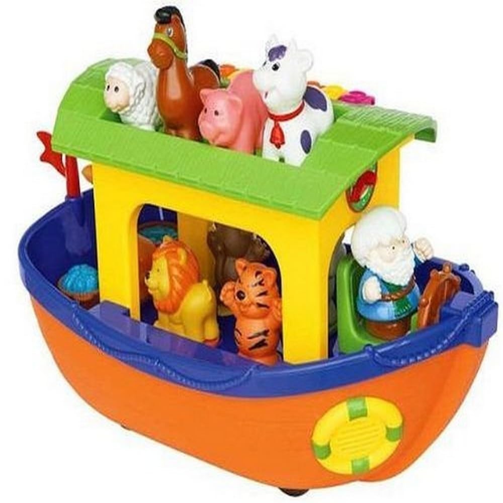 Toys Limited Noah’s Ark Shape Sorter Toy, Musical Piano Sounds, 9 Animal Figu…