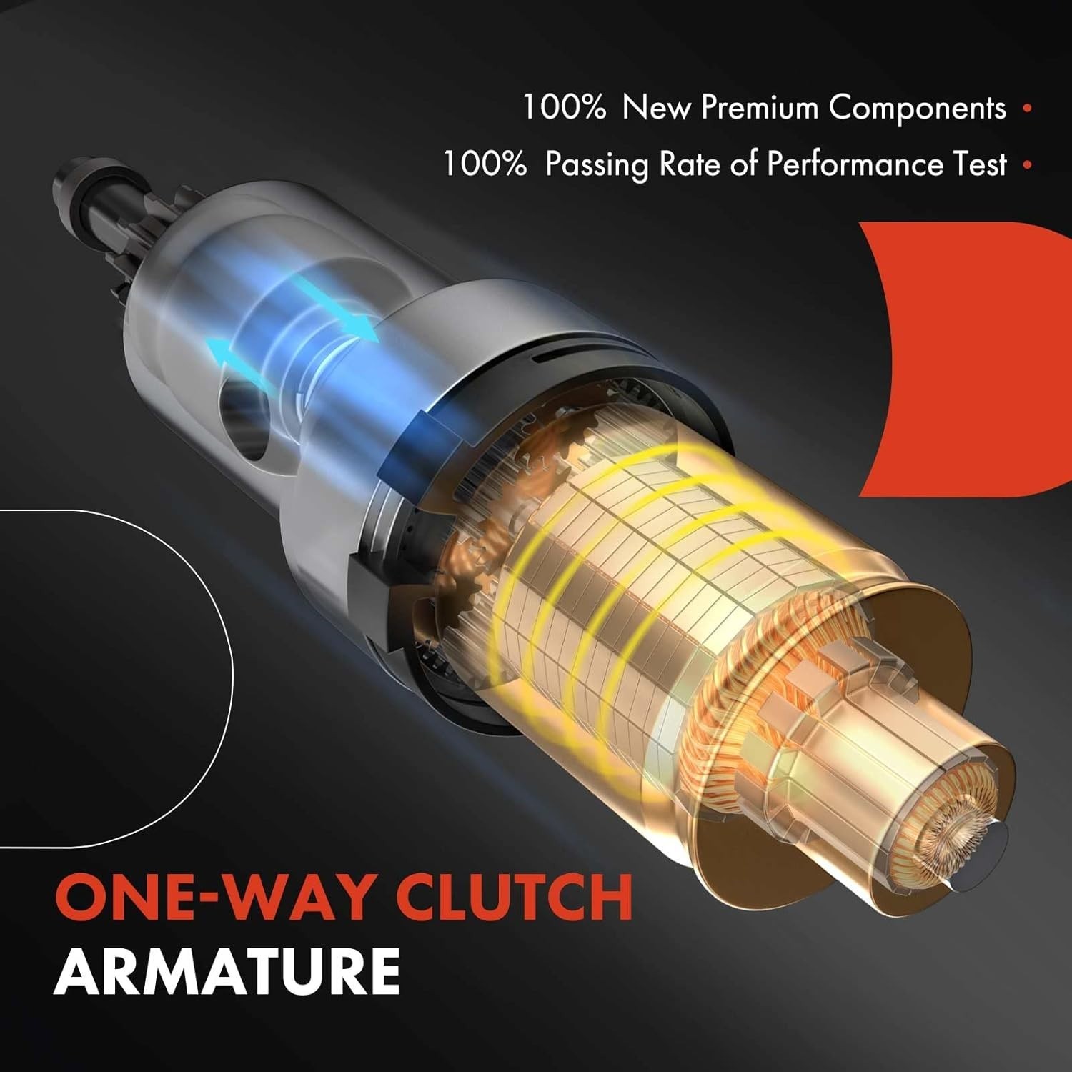 A-Premium Starter Motor Compatible with Nissan Altima 2007 2008 2009 2010 2011 2