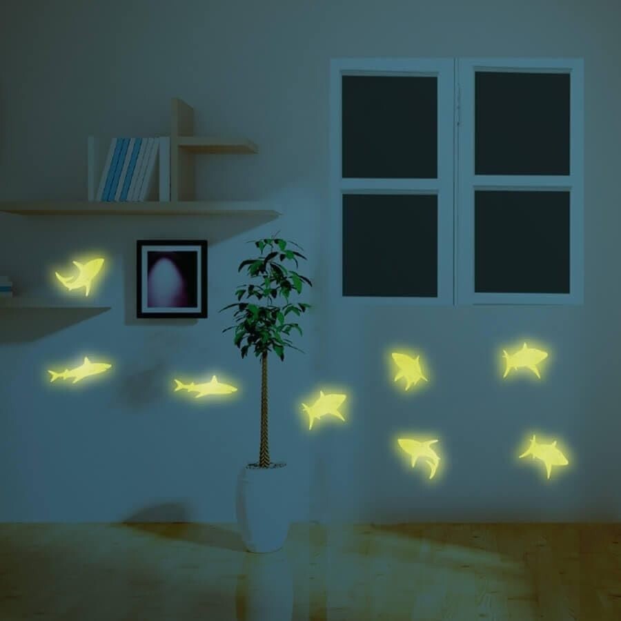 4M – Glow-in-the-Dark Sharks – Ceiling Decor