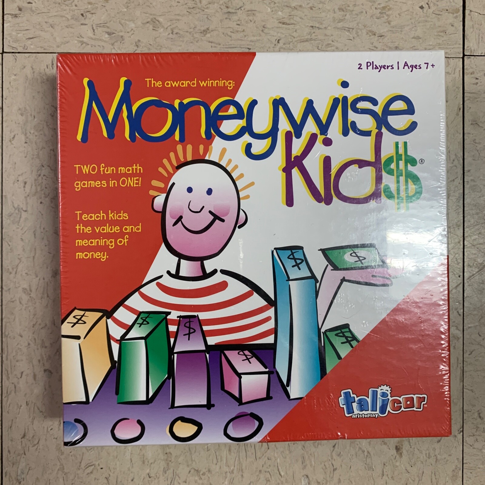 ARISTOPLAY Moneywise Kids Math Game Homeschool Ages 7 and up, 2 players Talicar