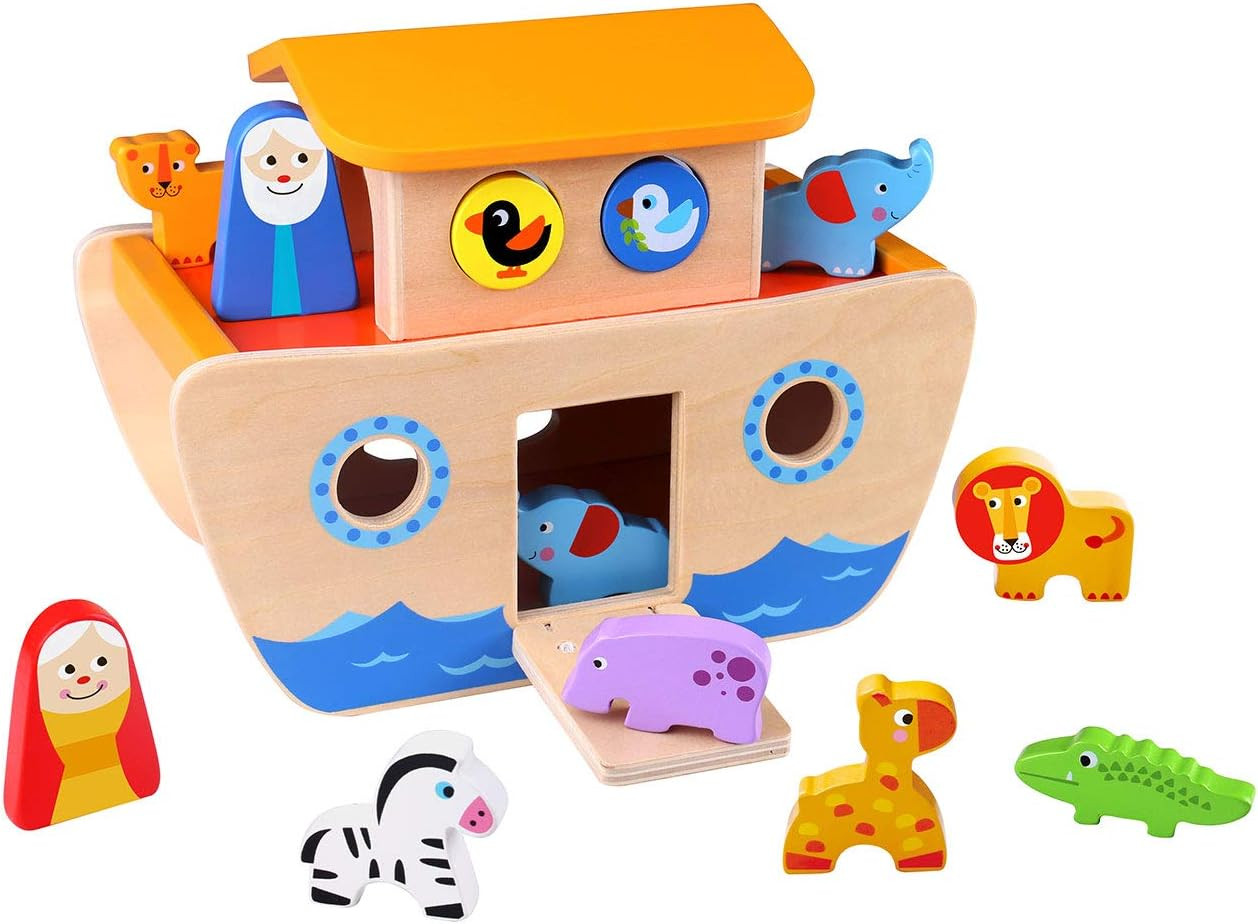921 TKC304 EA Wooden Noah’S Ark (EXP)