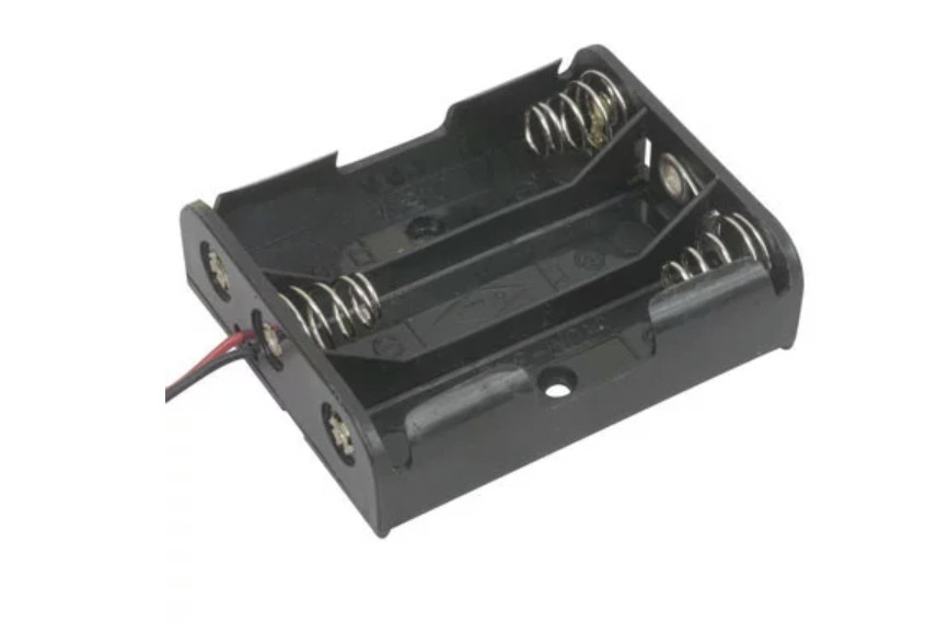 [ JAMEO JA-6136 ] 3x AA Battery Holder with 6″ Wires