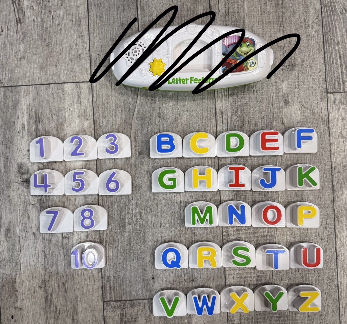 Leap Frog Letter Factory ABC Phonics ABC’s & 1-10 Leapfrog READ DESCRIPTION