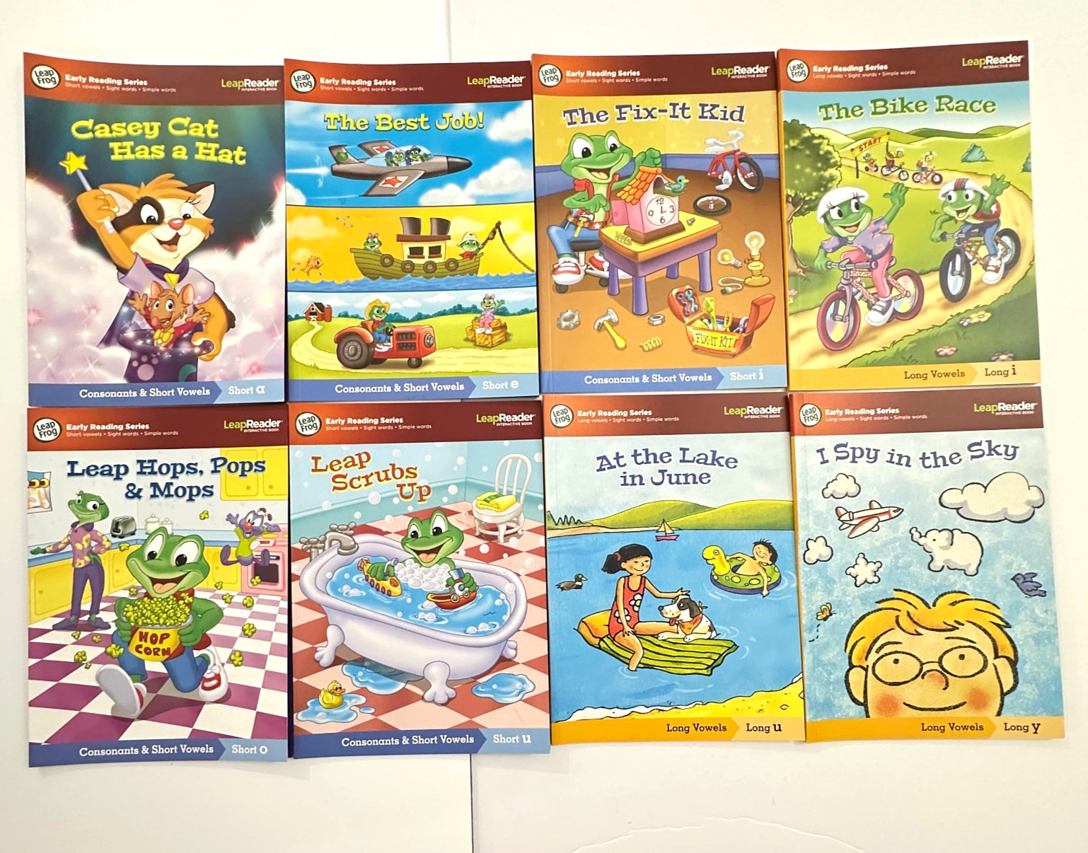 10 Replacement Books For LeapFrog LeapReader System (Missing 2) phonics