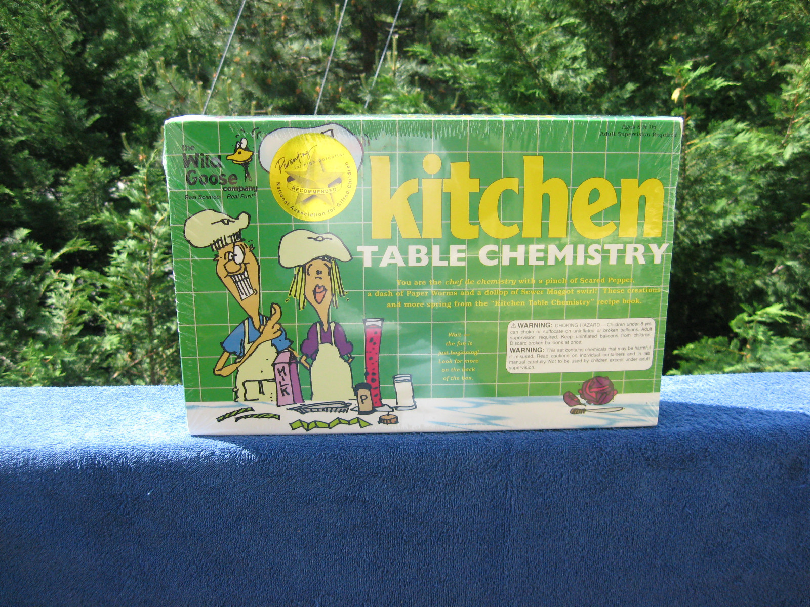 The Wild Goose Kitchen Table Chemistry Set~ New & Factory Sealed!
