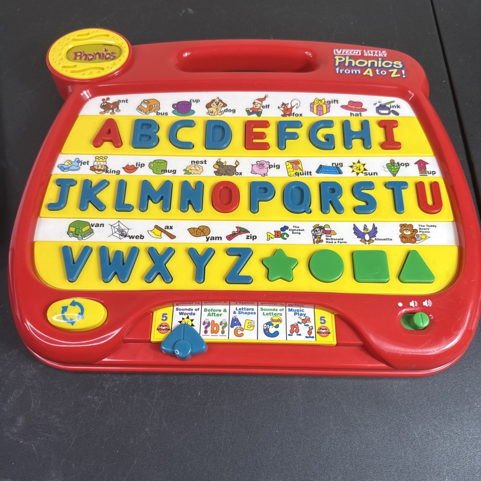 Vtech Little Smart Phonics from A to Z, Letters, Animals, Shapes, Music, Braille