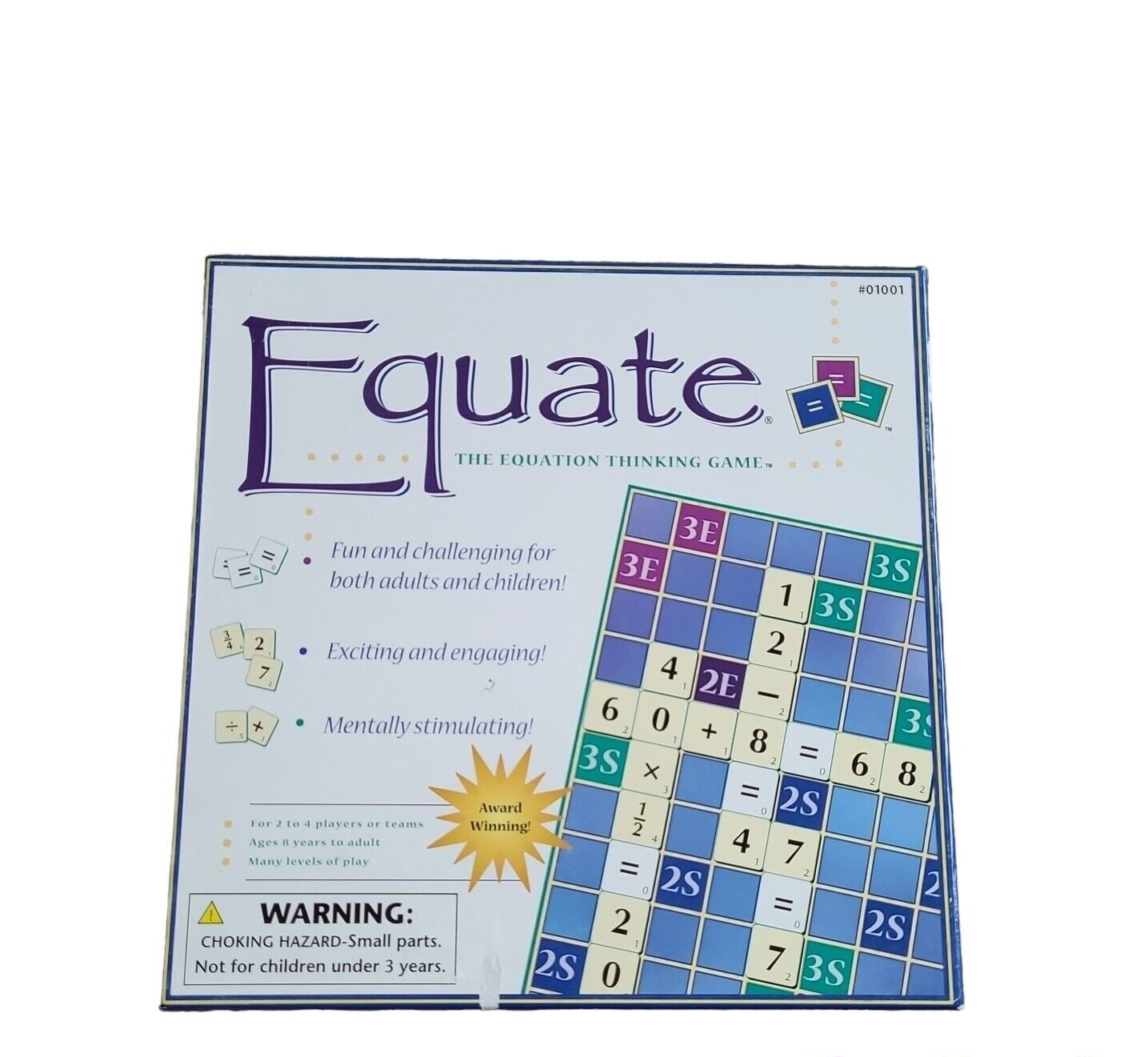 Equate The Equation Thinking Math Fun Board Game Educational Home School NEW