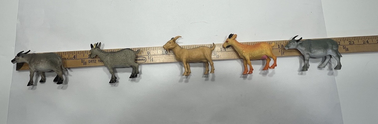 Medium Farm Animal Figures Lot Of 22 Sheep Cows Donkey Goats Pigs Chickens Llama