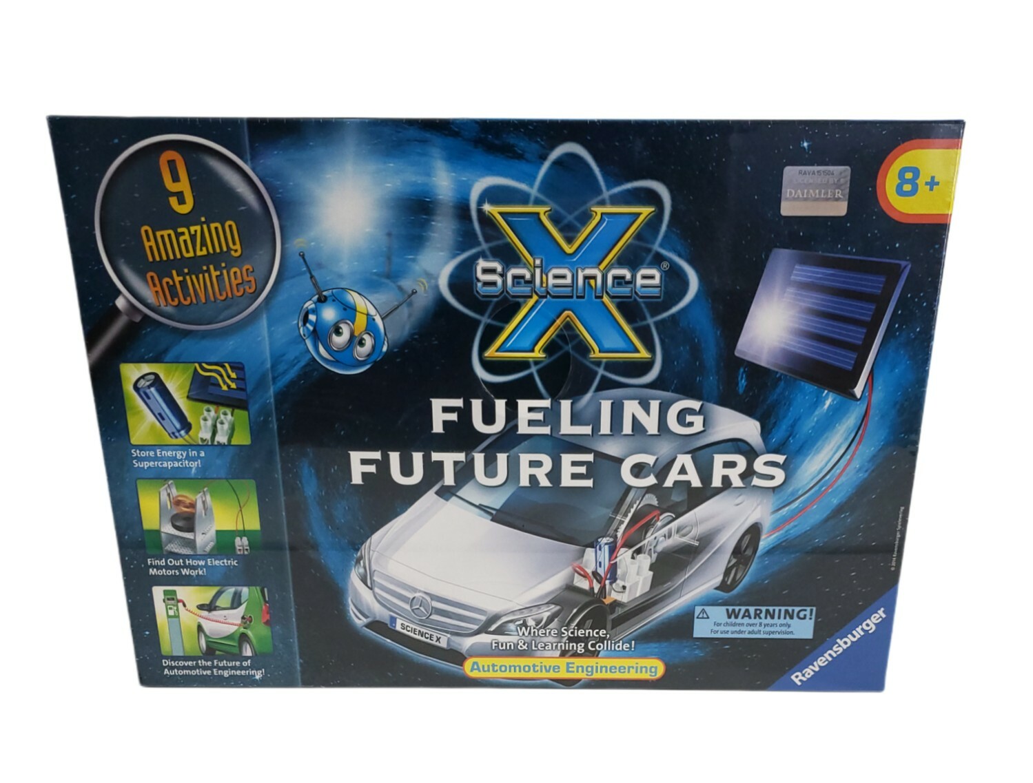 Ravensburger Science X Fueling Future Cars Science Activity Kit Auto Engineering