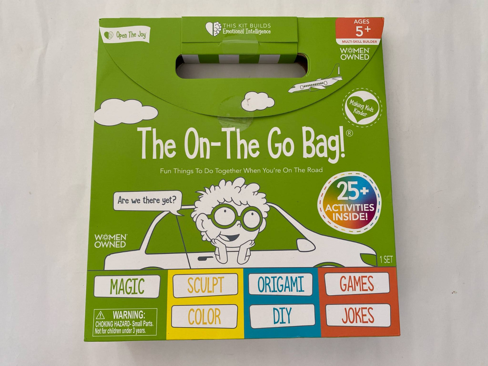 The On-The Go Bag ! 25+ Activities – Women Owned , Ages 5+ , Fun Things to NEW