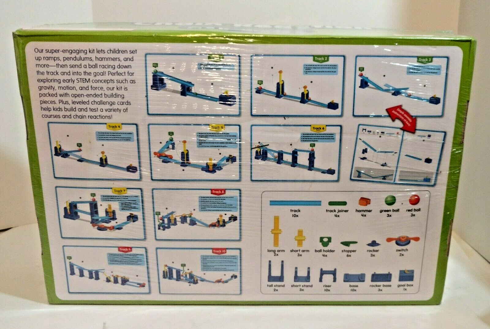 Lakeshore Create-A-Chain Reaction Science Kit Pre K-2nd Grade Class Set PP566